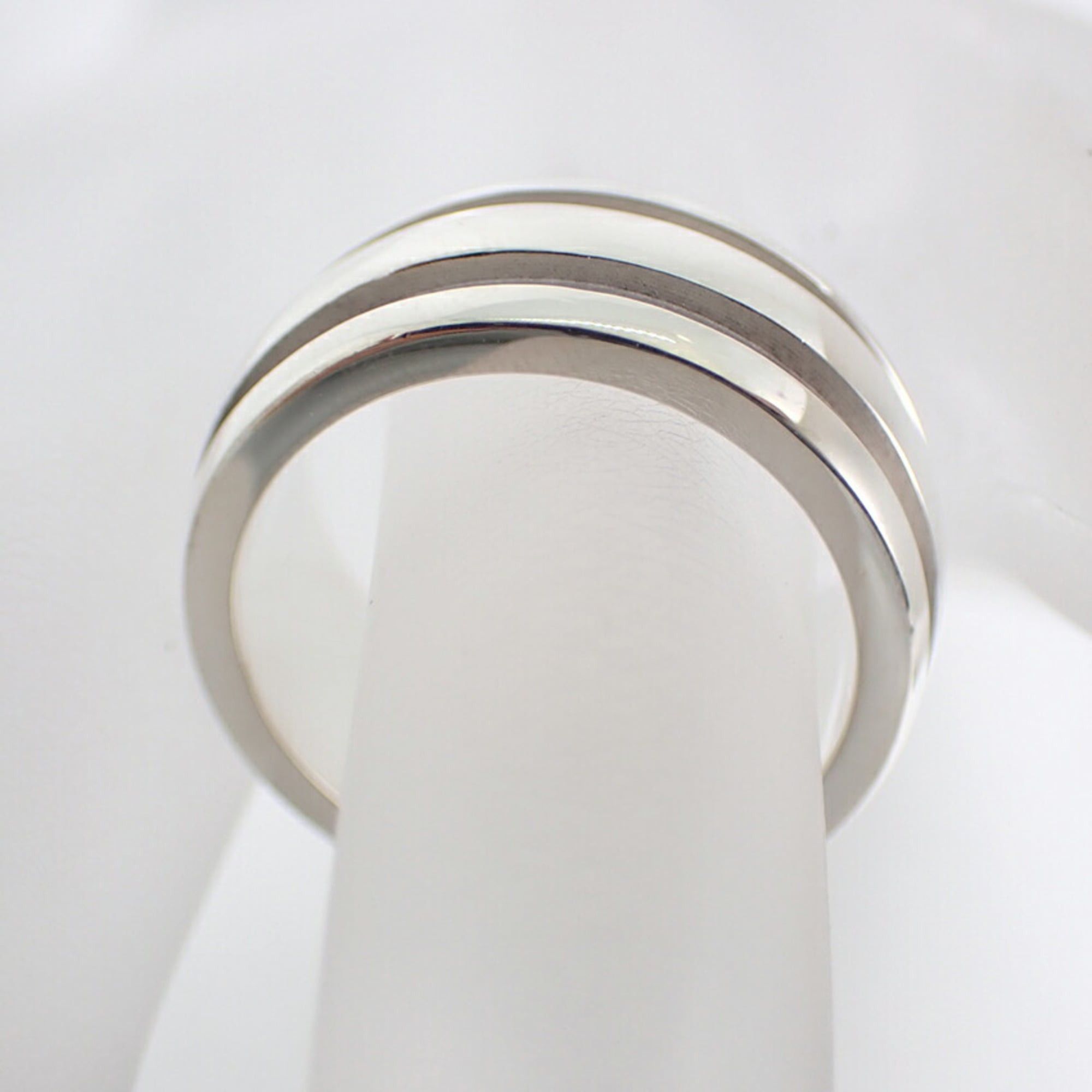 Tiffany & Co. TIFFANY & Co. 925 Grooved Double Line Ring, Size 11 Size ONE SIZE - 6 Thumbnail