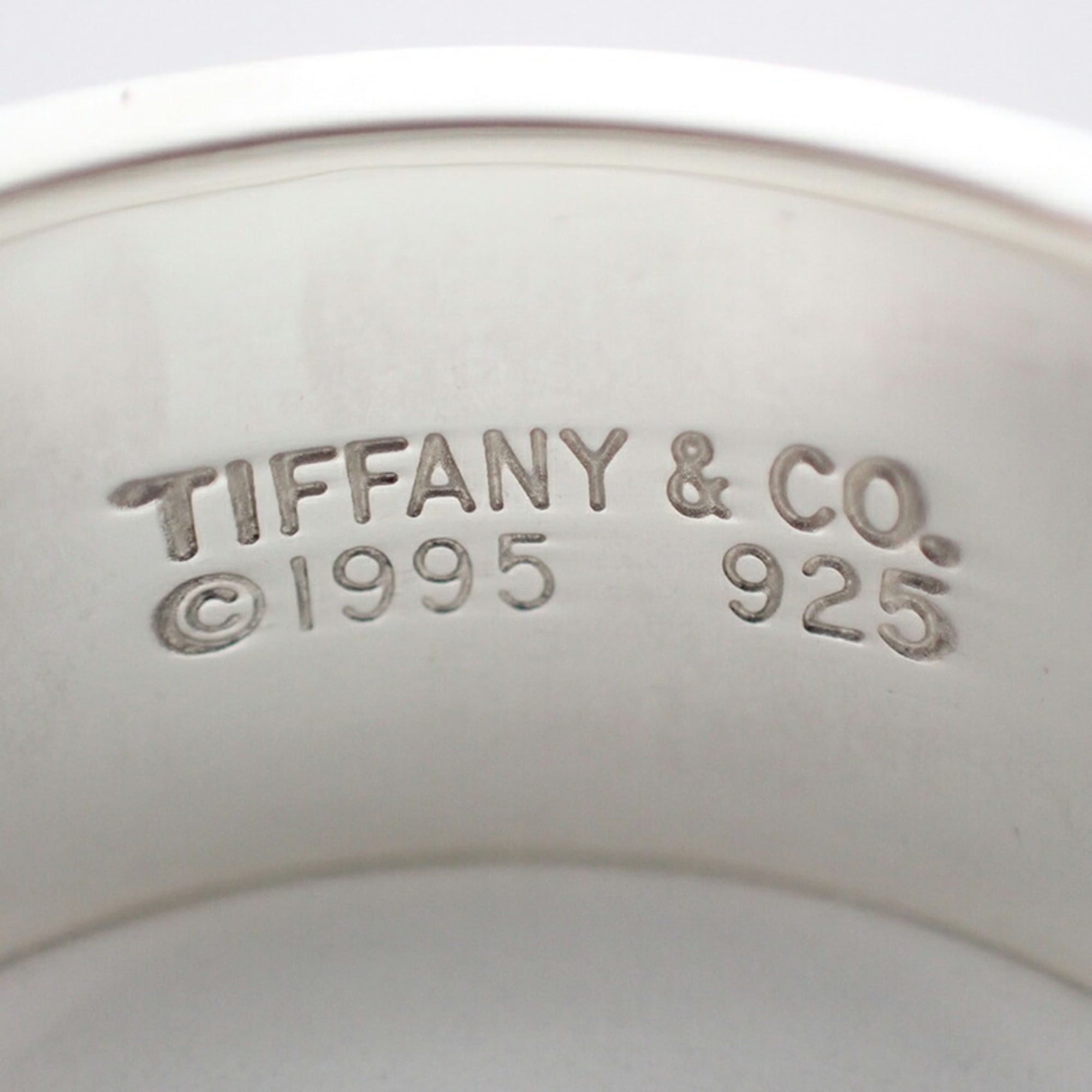 Tiffany & Co. TIFFANY & Co. 925 Grooved Double Line Ring, Size 11 Size ONE SIZE - 8 Thumbnail