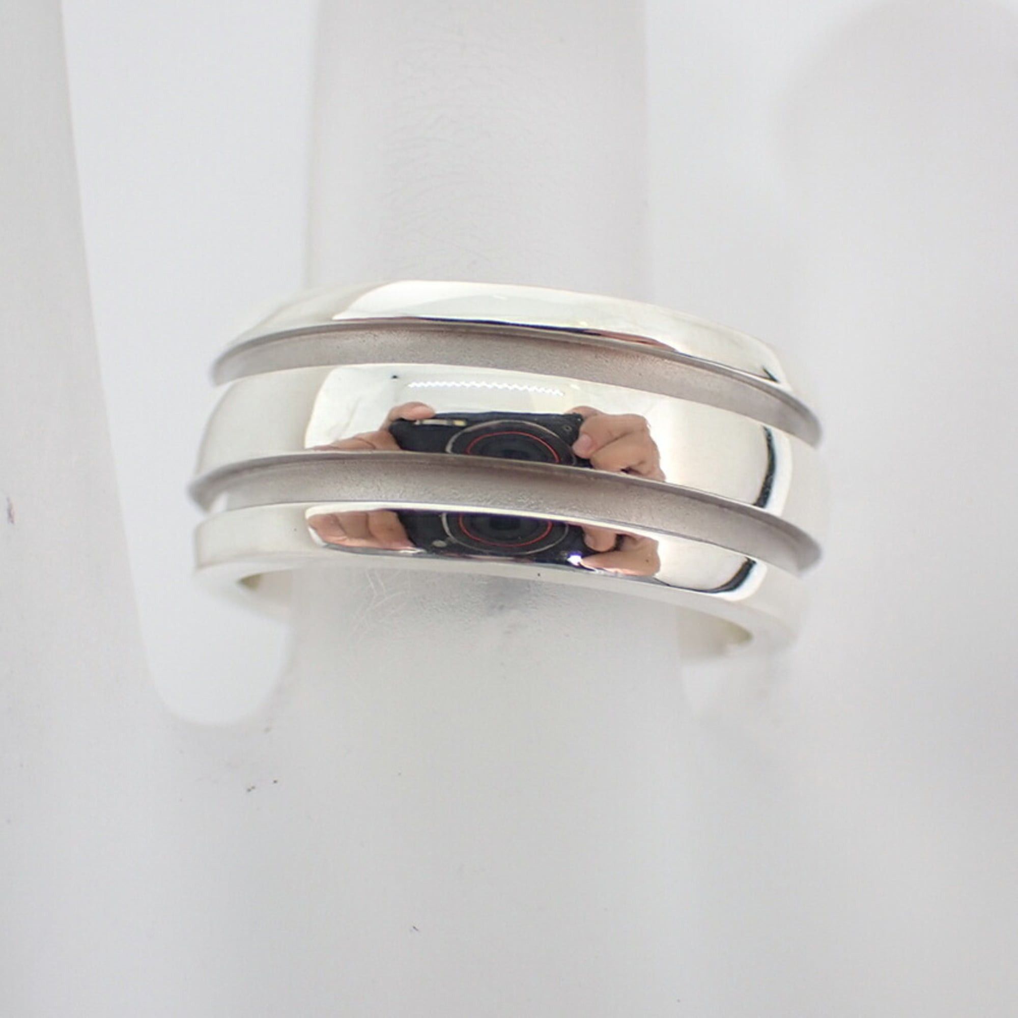 Tiffany & Co. TIFFANY & Co. 925 Grooved Double Line Ring, Size 11 Size ONE SIZE - 4 Thumbnail