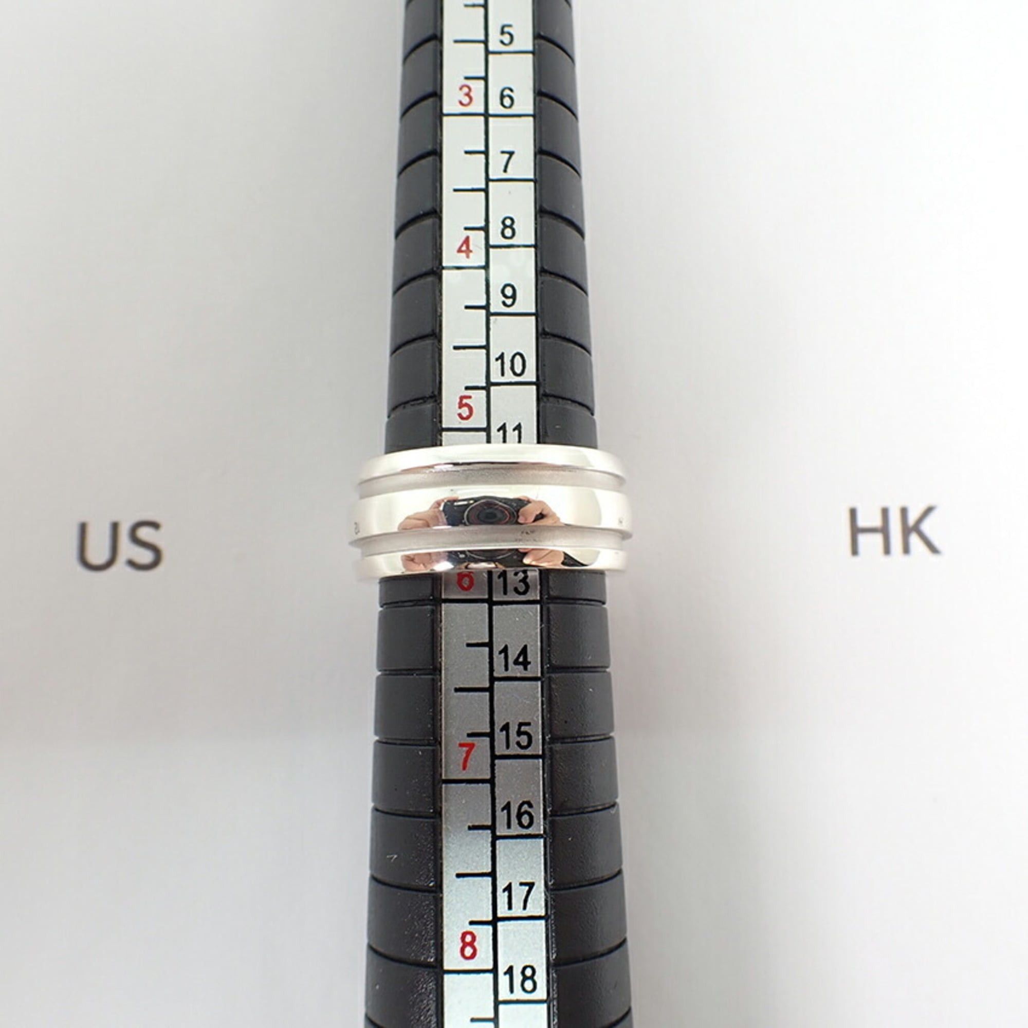 Tiffany & Co. TIFFANY & Co. 925 Grooved Double Line Ring, Size 11 Size ONE SIZE - 10 Thumbnail