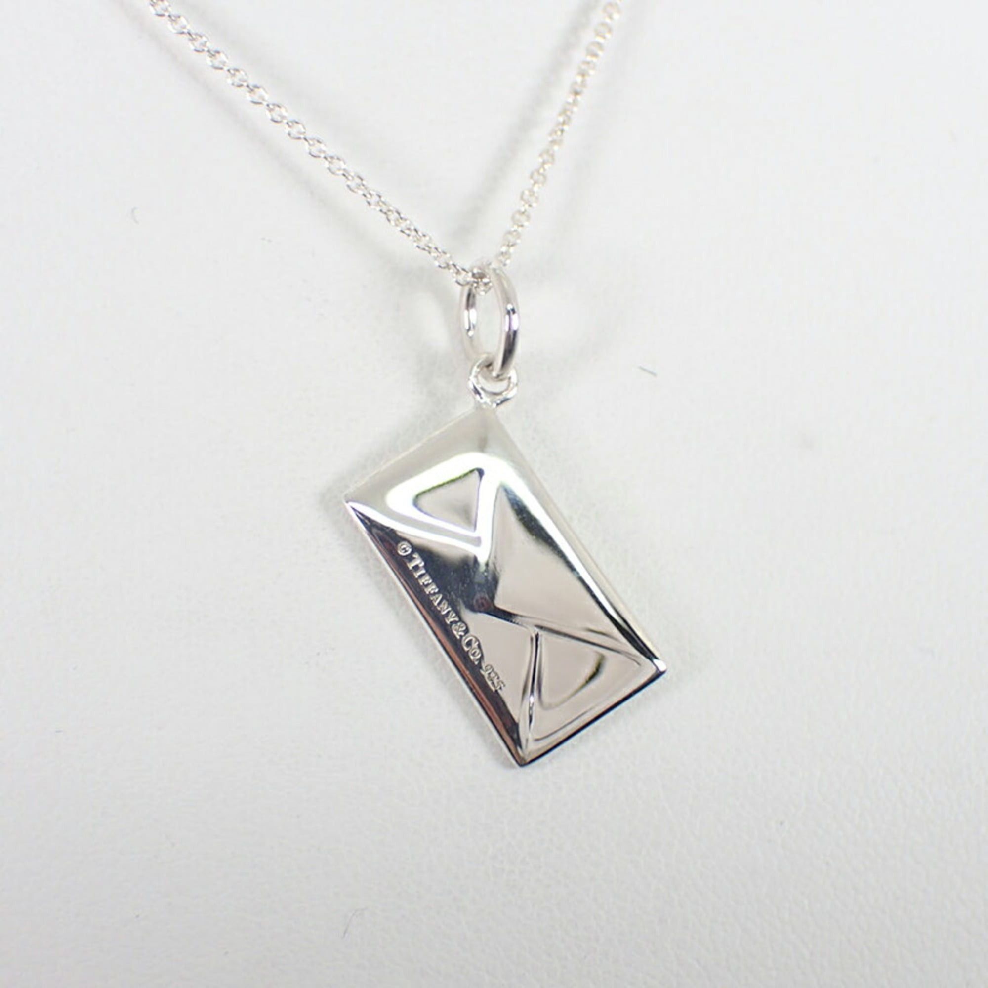 Tiffany & Co. TIFFANY & Co. 925 New York Diamond 1pc Letter Plate Pendant Necklace Size ONE SIZE - 5 Thumbnail