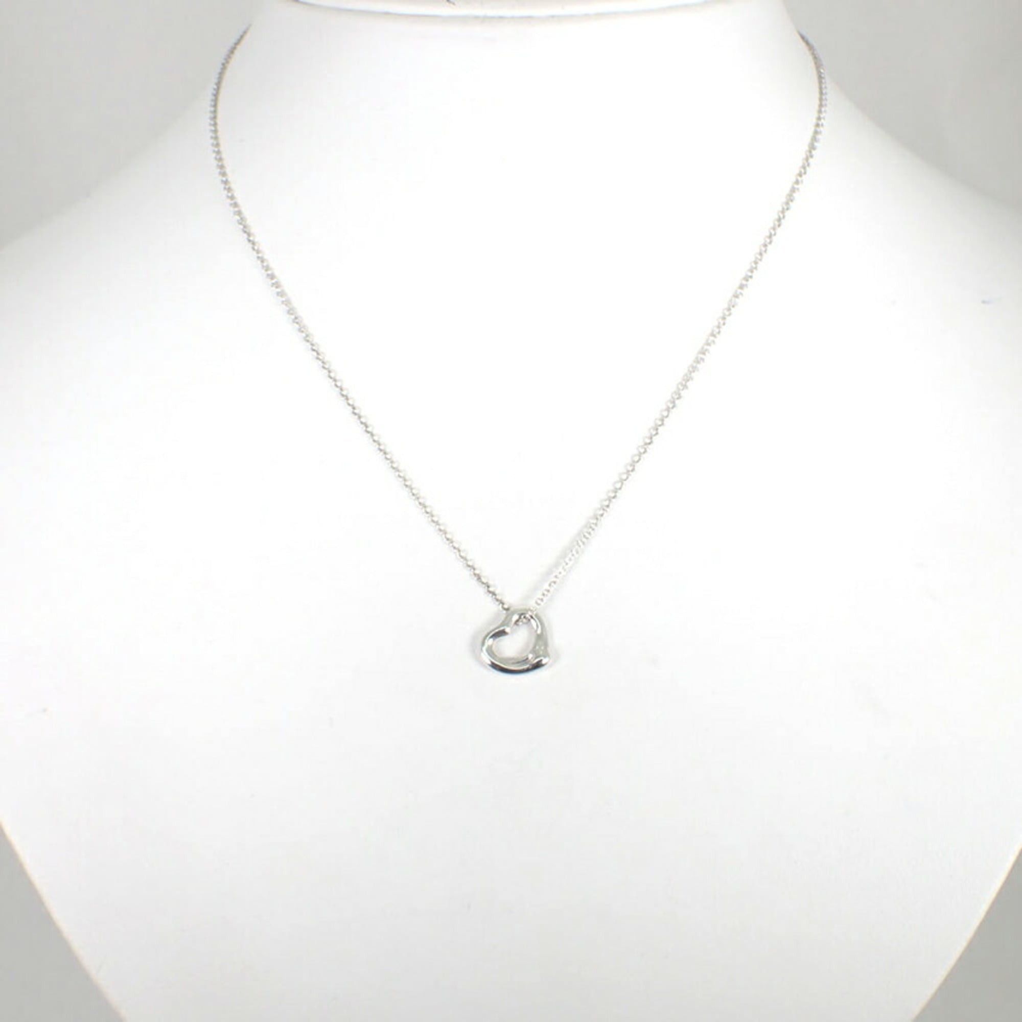 Tiffany & Co. TIFFANY & Co. 925 Heart Pendant Necklace Size ONE SIZE - 3 Thumbnail
