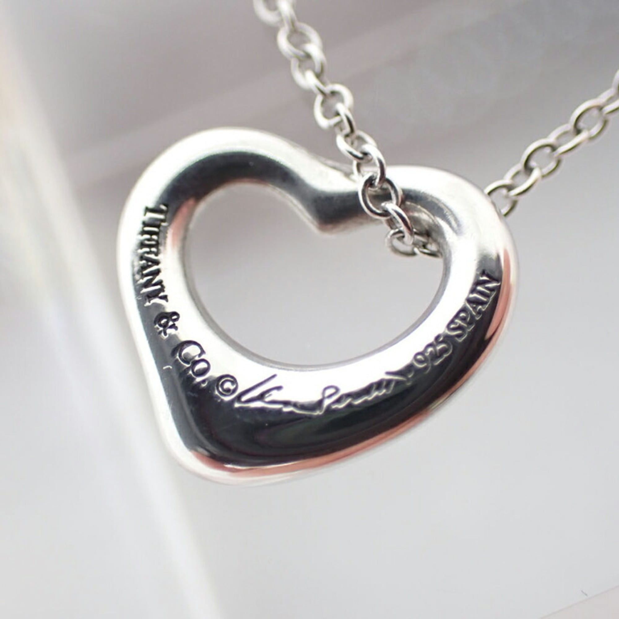 Tiffany & Co. TIFFANY & Co. 925 Heart Pendant Necklace Size ONE SIZE - 7 Thumbnail