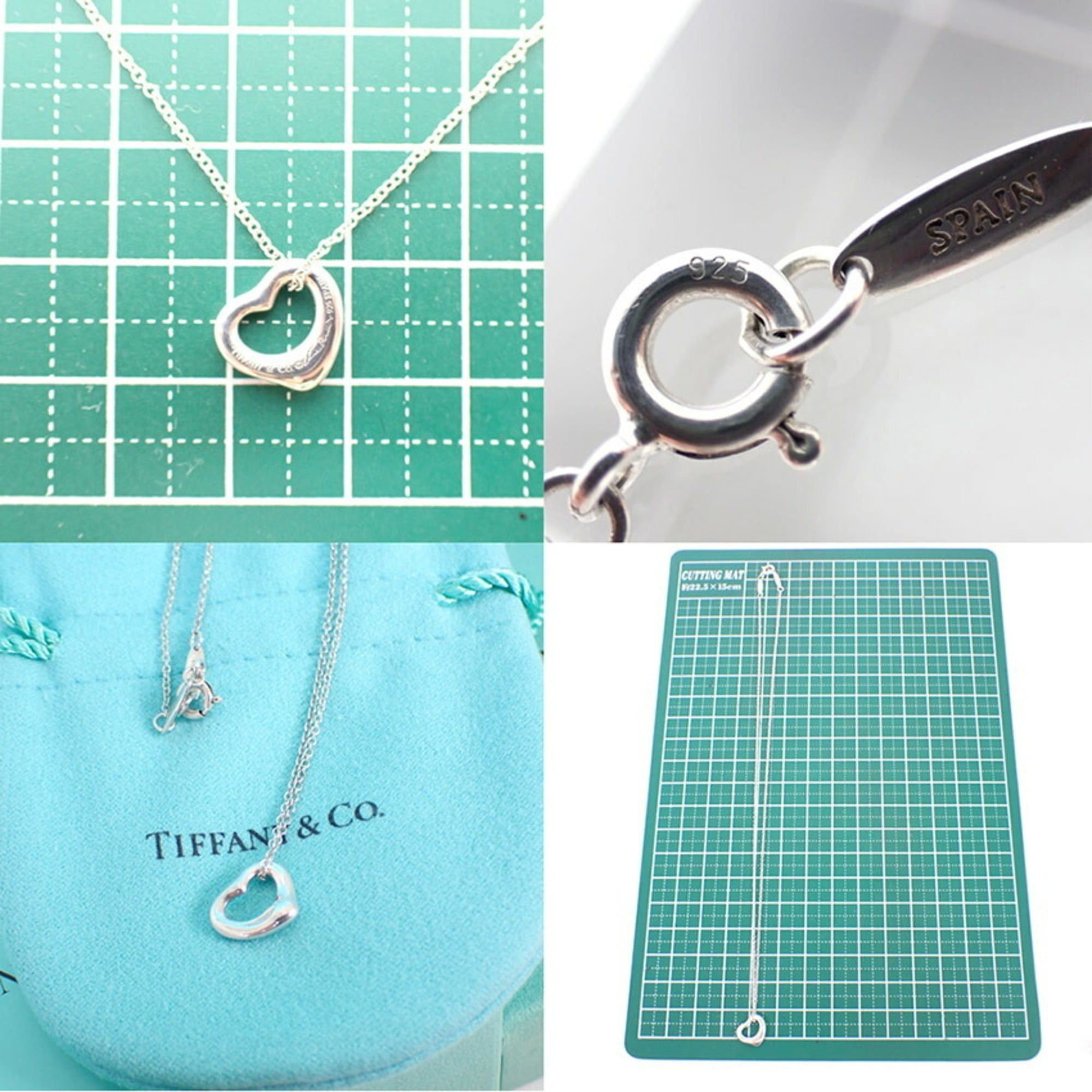 Tiffany & Co. TIFFANY & Co. 925 Heart Pendant Necklace Size ONE SIZE - 10 Thumbnail