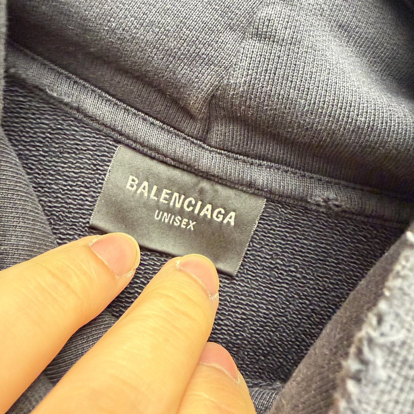 Balenciaga Balenciaga Retro Black Hoodie XS Men Size US XS / EU 42 / 0 - 5 Thumbnail