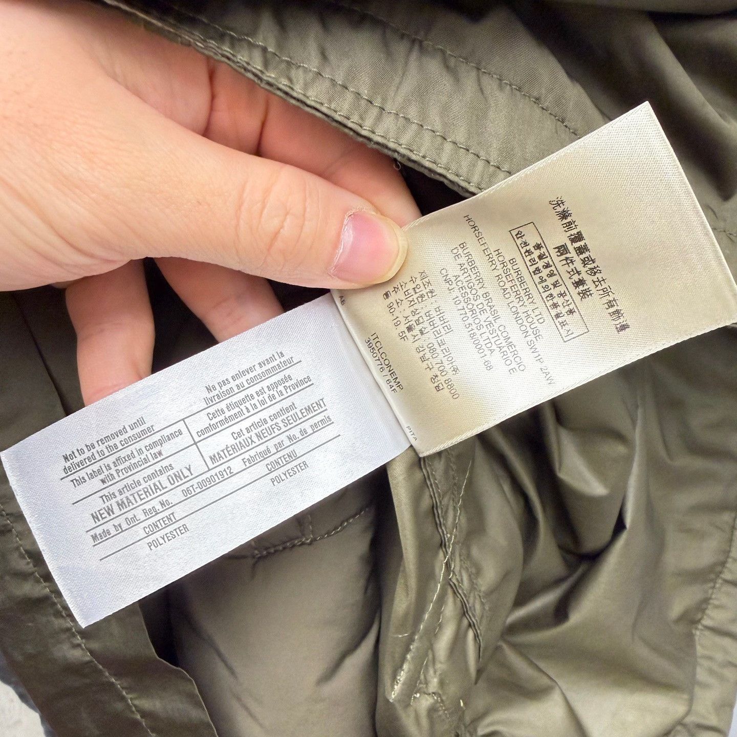 Burberry Burberry Green Light Jacket 46 Men Size US L / EU 52-54 / 3 - 7 Thumbnail