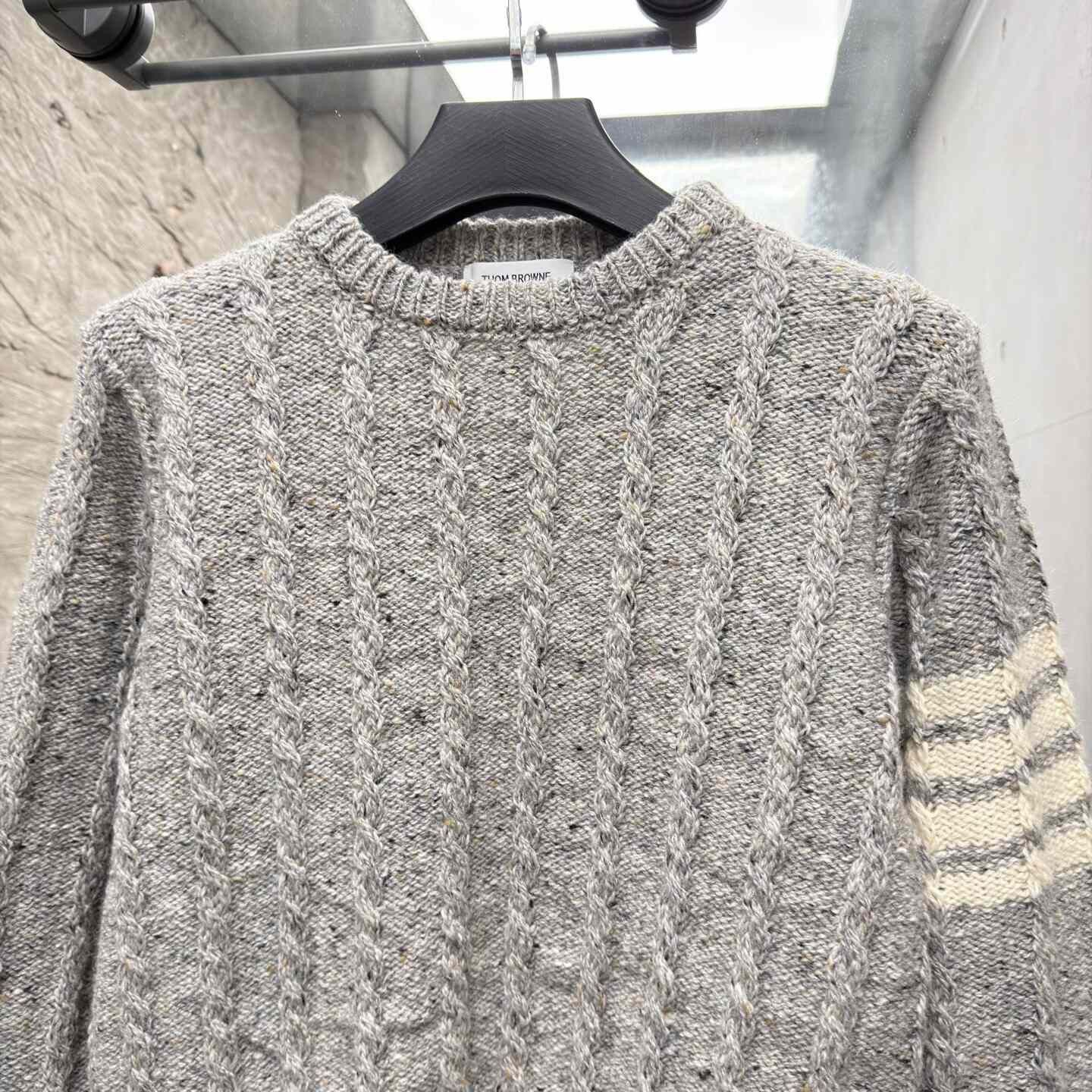 Thom Browne Thom Browne Knit Wool Brown Sweater M Men Size US M / EU 48-50 / 2 - 3 Thumbnail