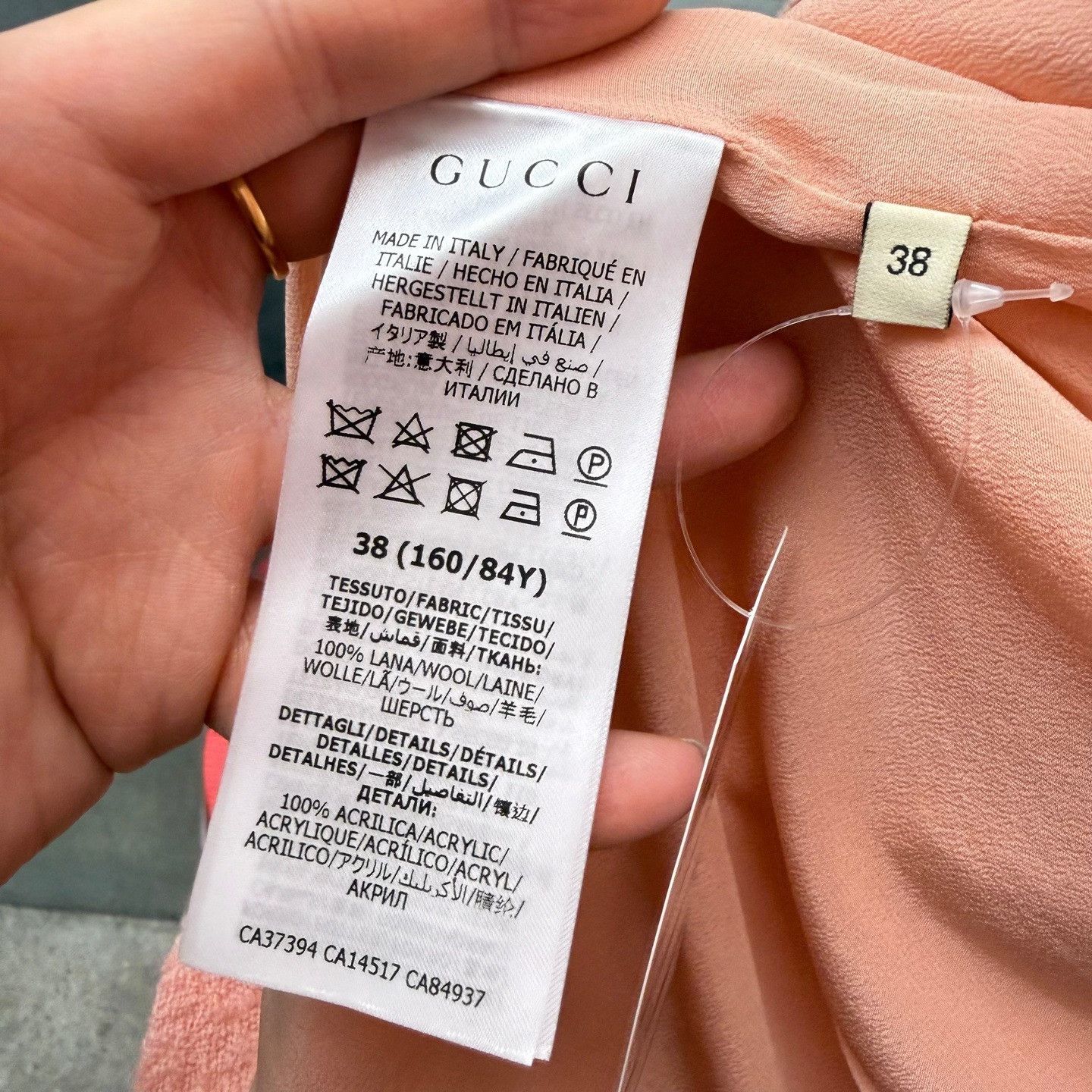 Gucci Gucci Pink Jacket 38 Women Size S / US 4 / IT 40 - 6 Thumbnail