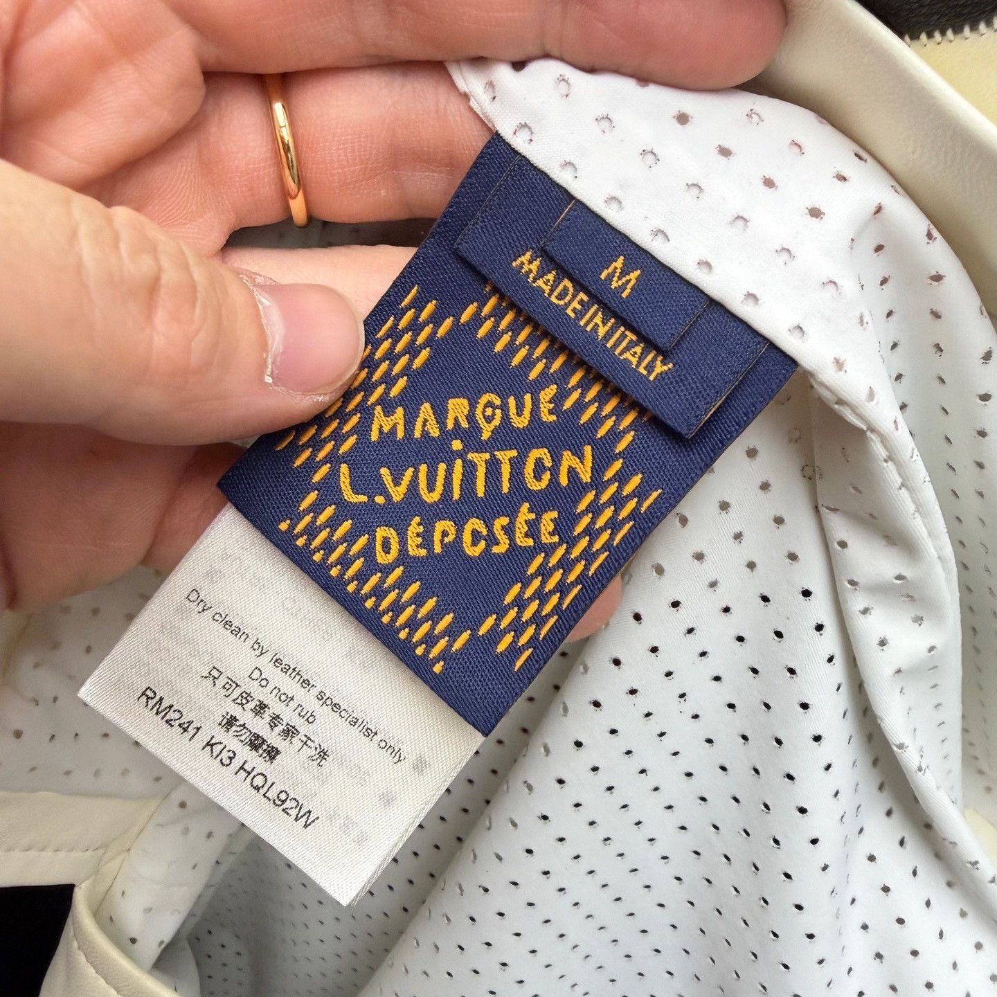Louis Vuitton Louis Vuitton Leather Light Jacket M Men Size US M / EU 48-50 / 2 - 5 Thumbnail