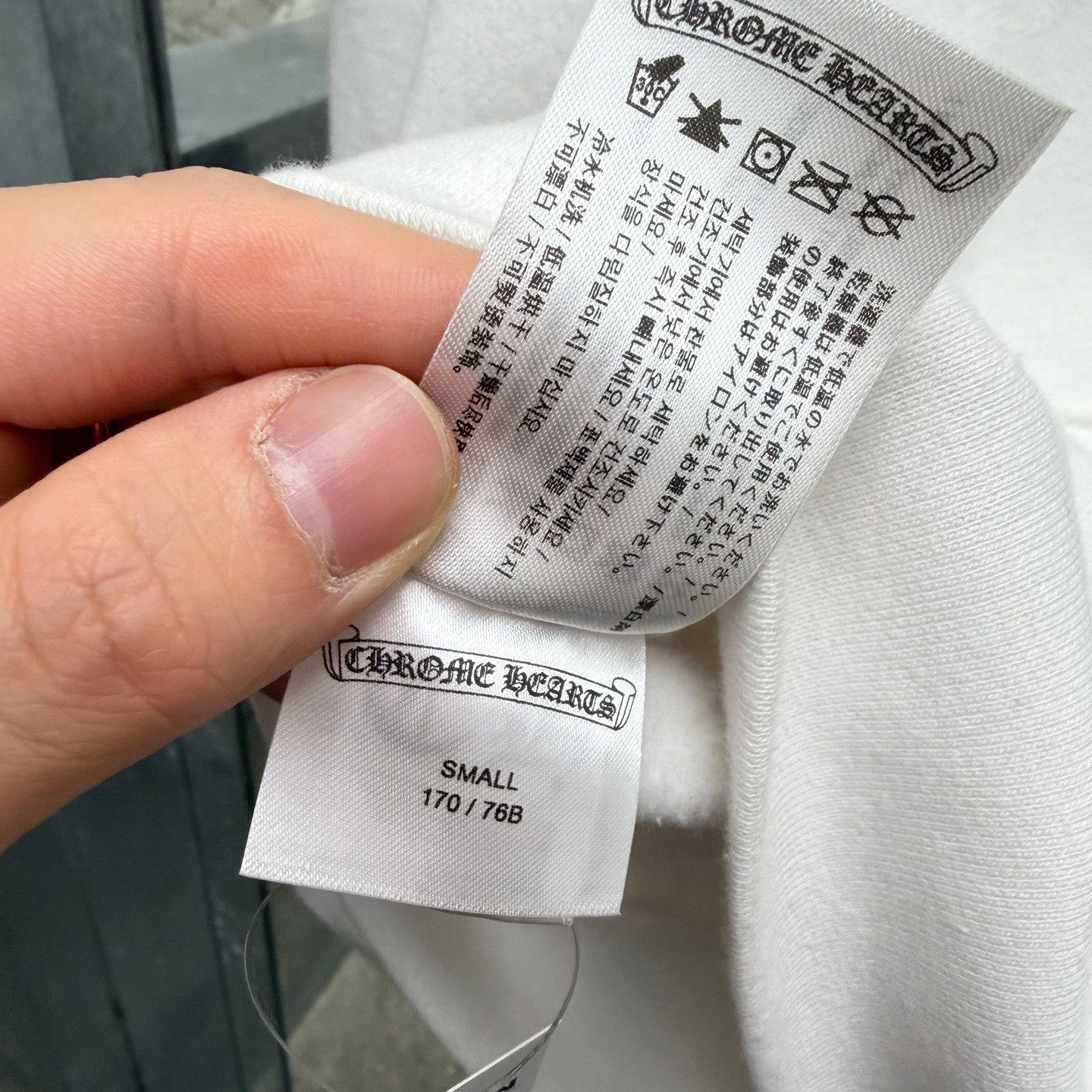 Chrome Hearts Chrome Hearts White Hoodie S Men Size US S / EU 44-46 / 1 - 7 Thumbnail