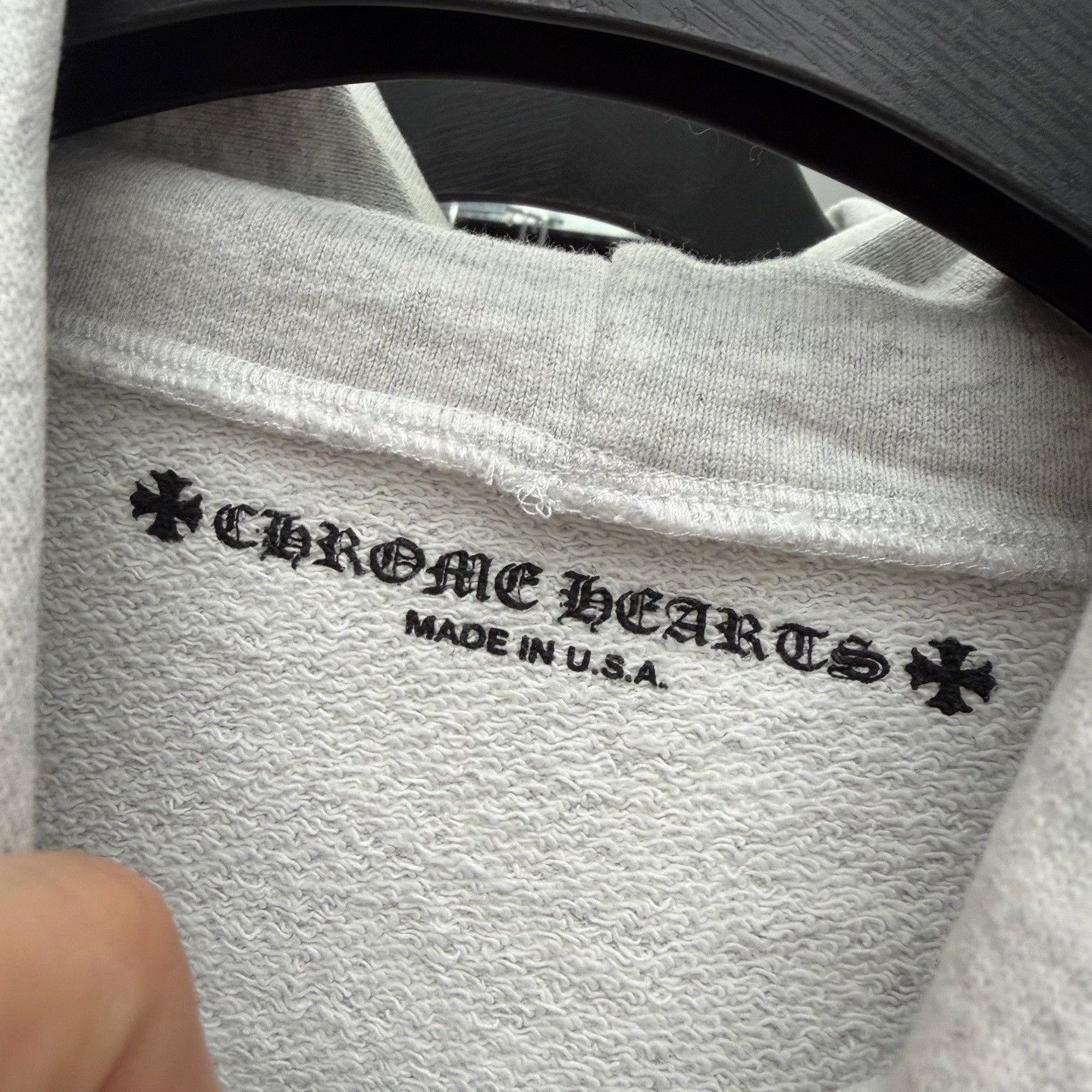 Chrome Hearts Chrome Hearts Collab Gray Hoodie M Men Size US M / EU 48-50 / 2 - 5 Thumbnail