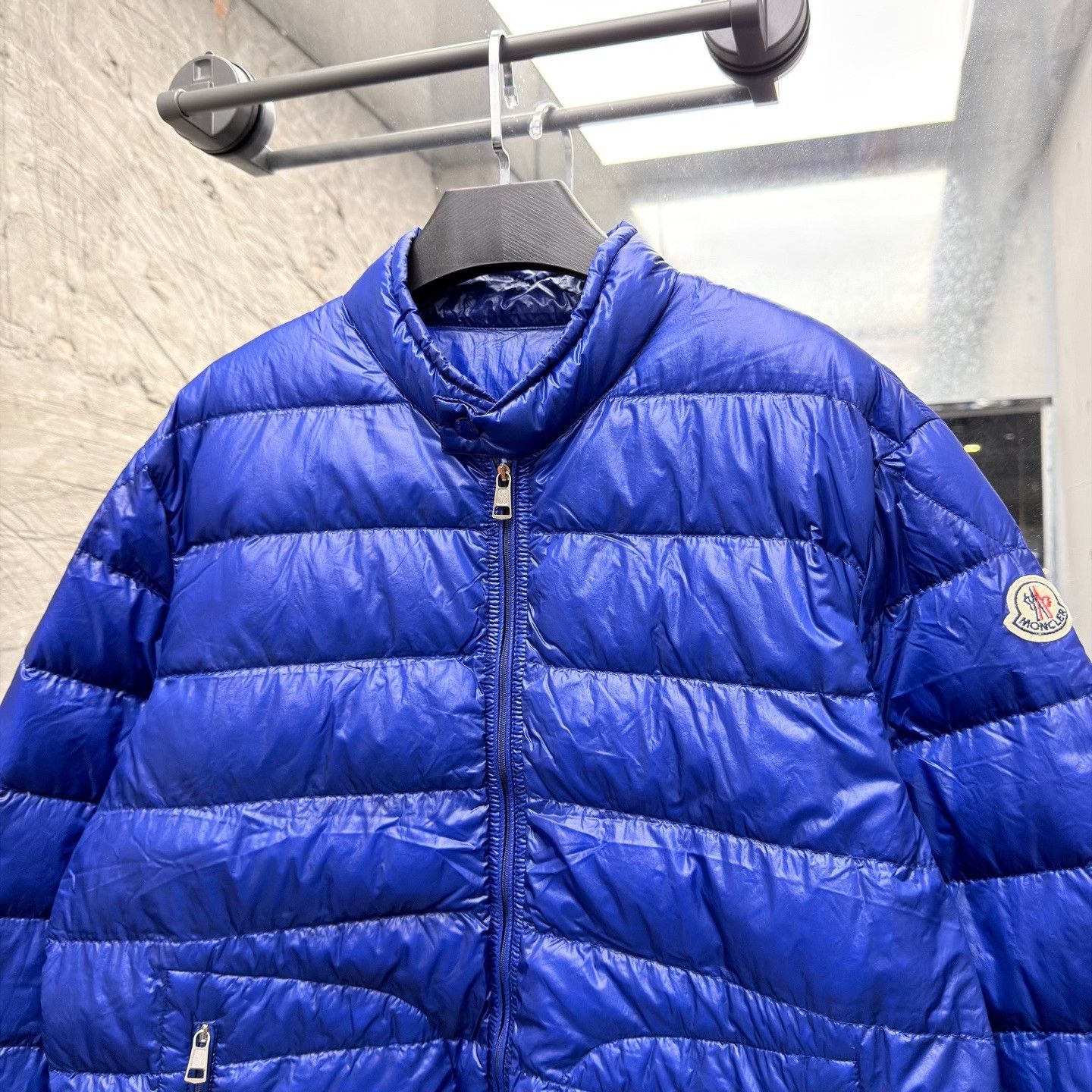 Moncler Moncler Down Blue Heavy Coat 5 Men Size US XS / EU 42 / 0 - 3 Thumbnail