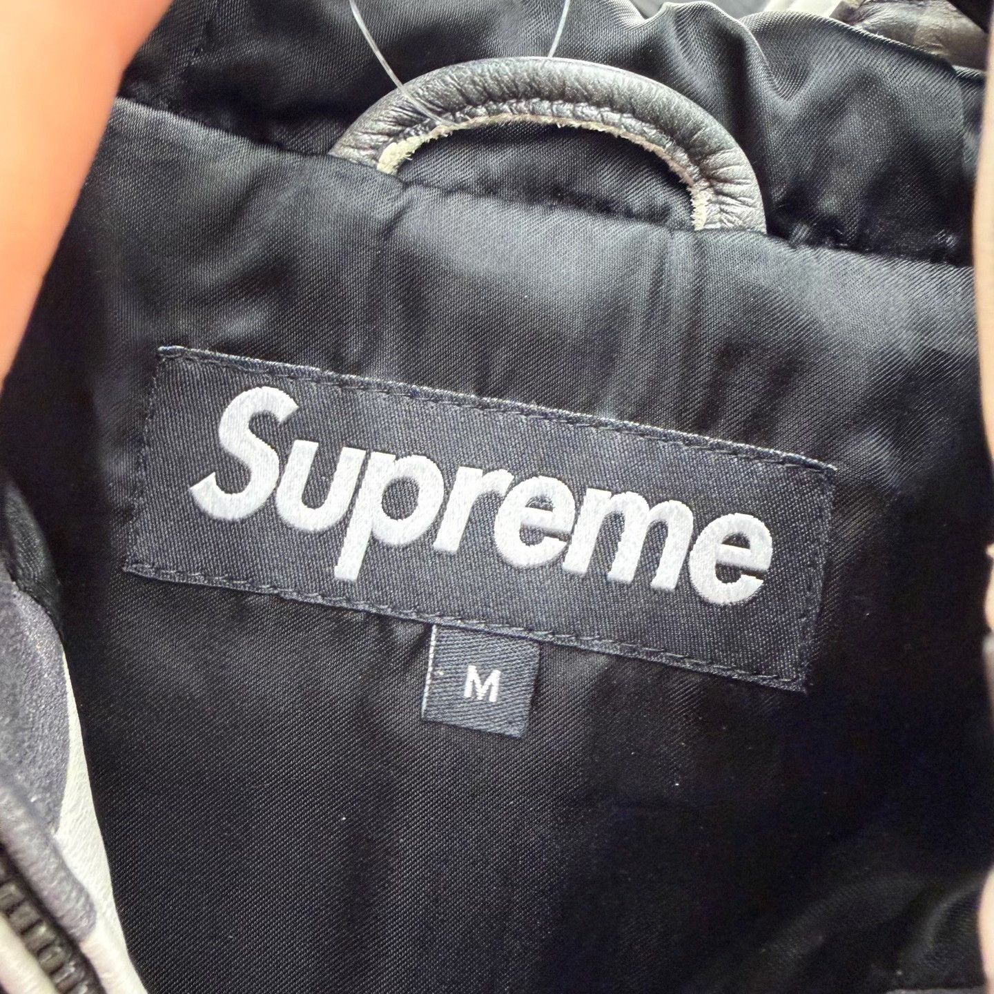 Supreme Supreme Leather Camo Light Jacket M Men Size US M / EU 48-50 / 2 - 5 Thumbnail
