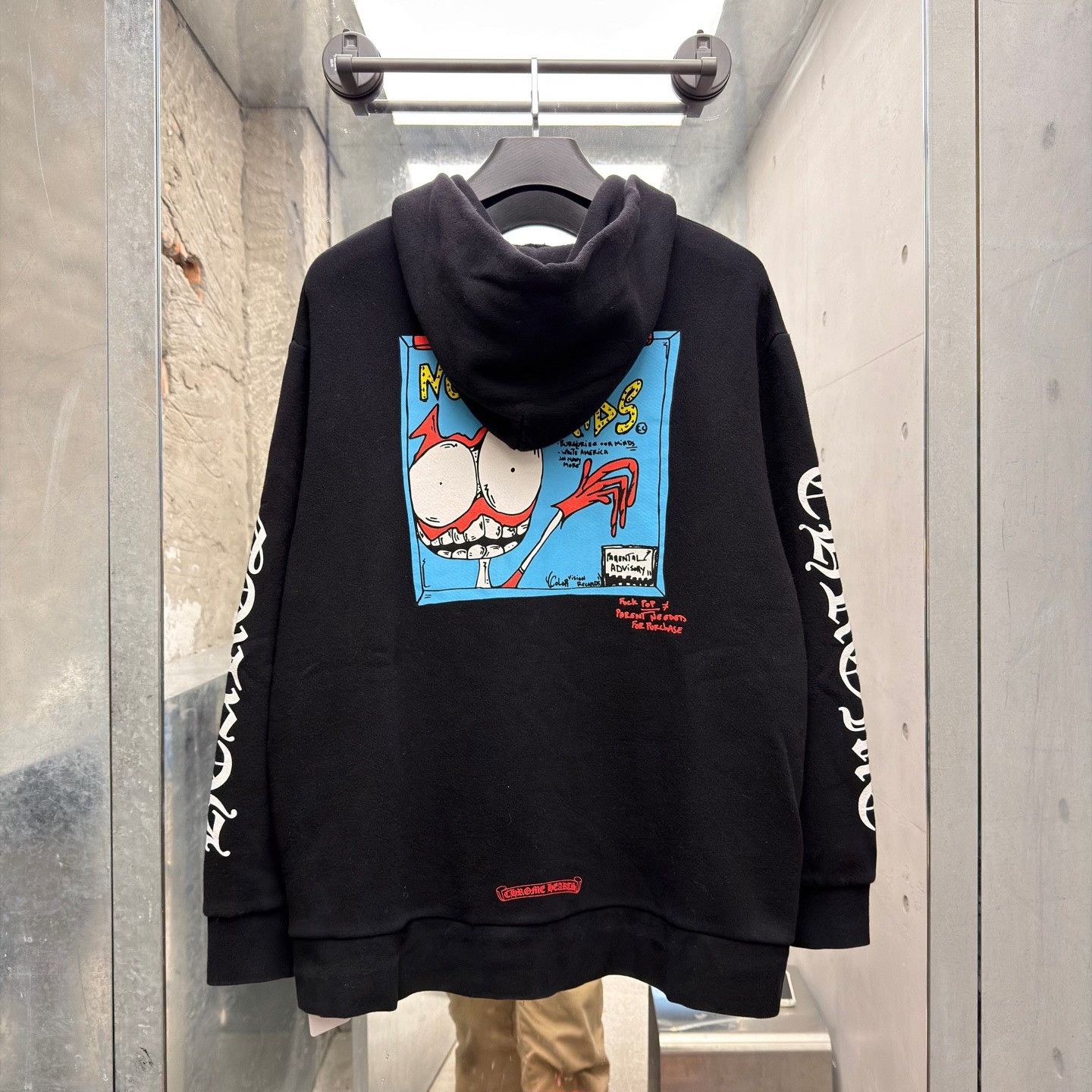 Chrome Hearts Chrome Hearts Graphic Black Hoodie XL Men Size US XL / EU 56 / 4 - 2 Thumbnail