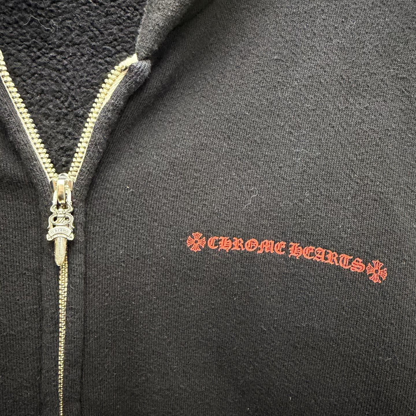 Chrome Hearts Chrome Hearts Graphic Black Hoodie XL Men Size US XL / EU 56 / 4 - 4 Thumbnail