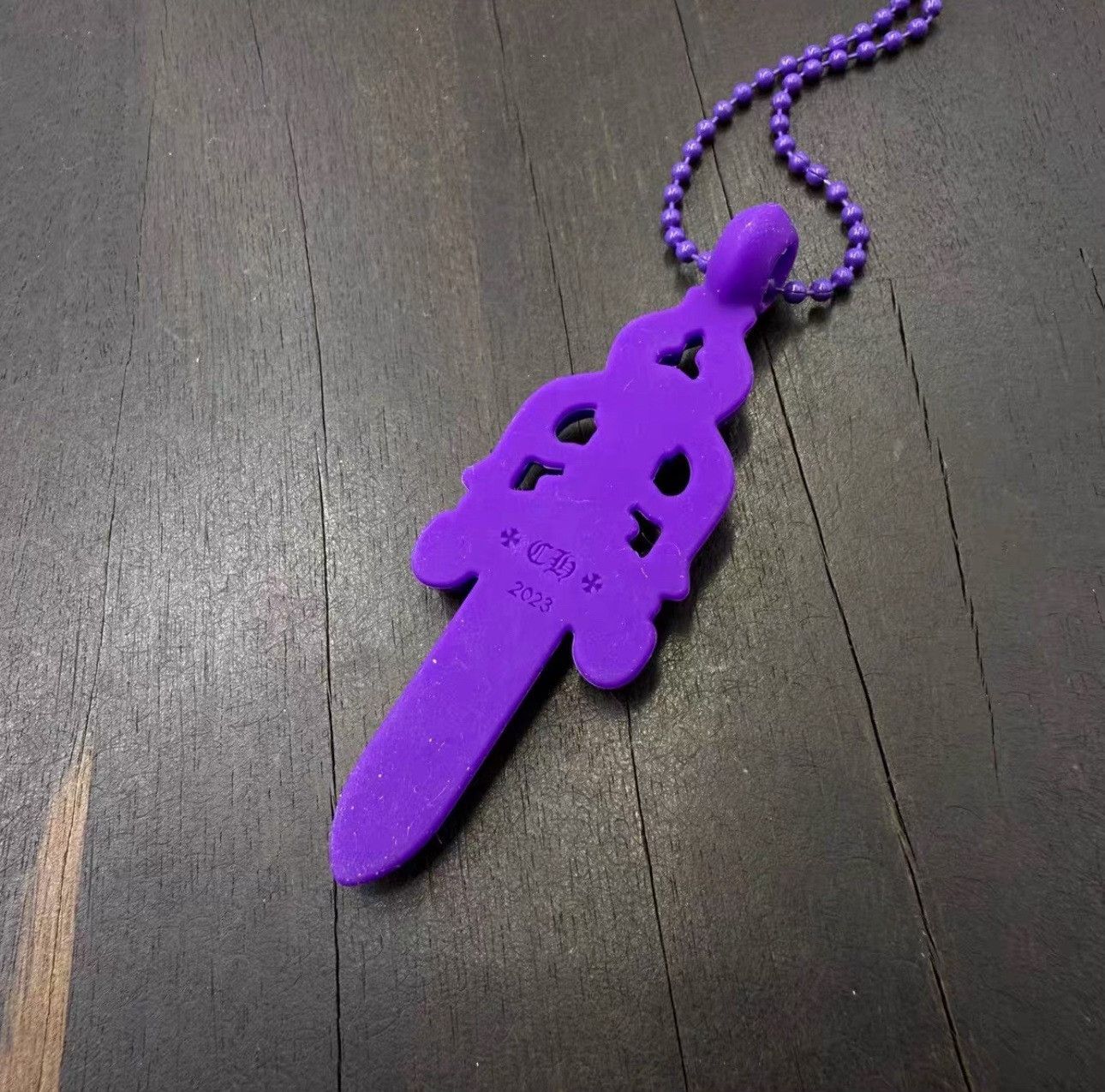 Chrome Hearts Chrome Hearts Purple Jewelry M Men Size ONE SIZE - 2 Thumbnail