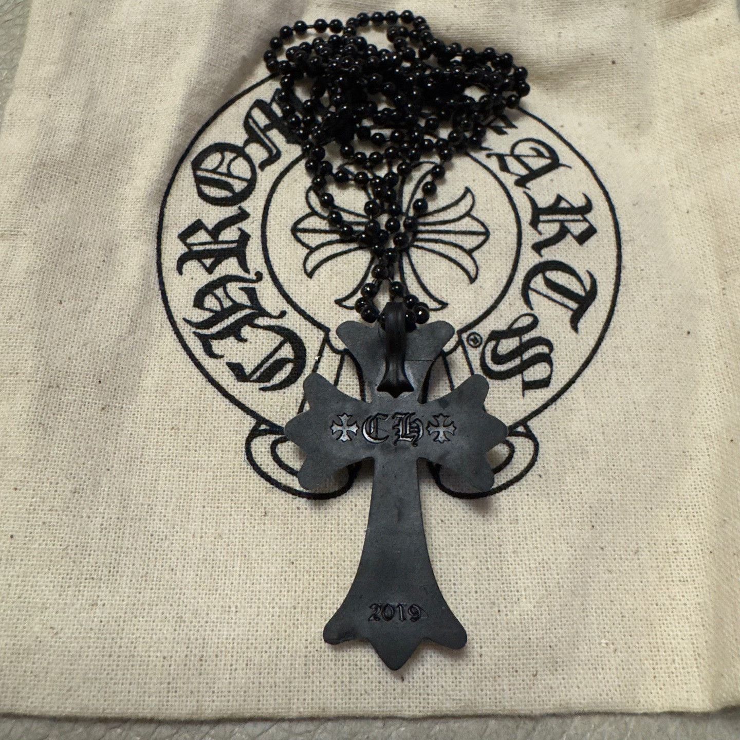 Chrome Hearts Chrome Hearts Black Jewelry M Men Size ONE SIZE - 2 Thumbnail