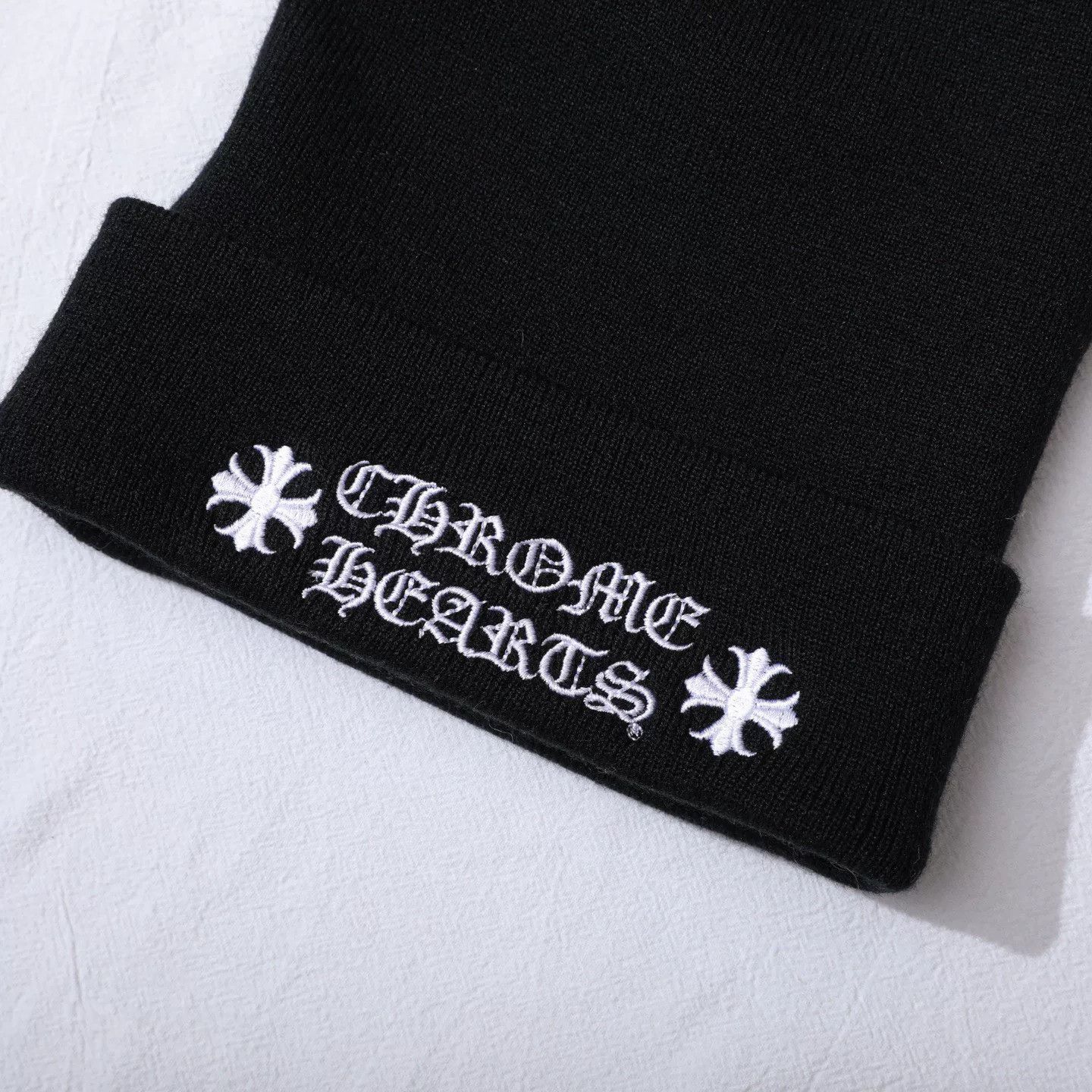 Chrome Hearts Chrome Hearts Embroidered Black Hat L Men Size ONE SIZE - 3 Thumbnail