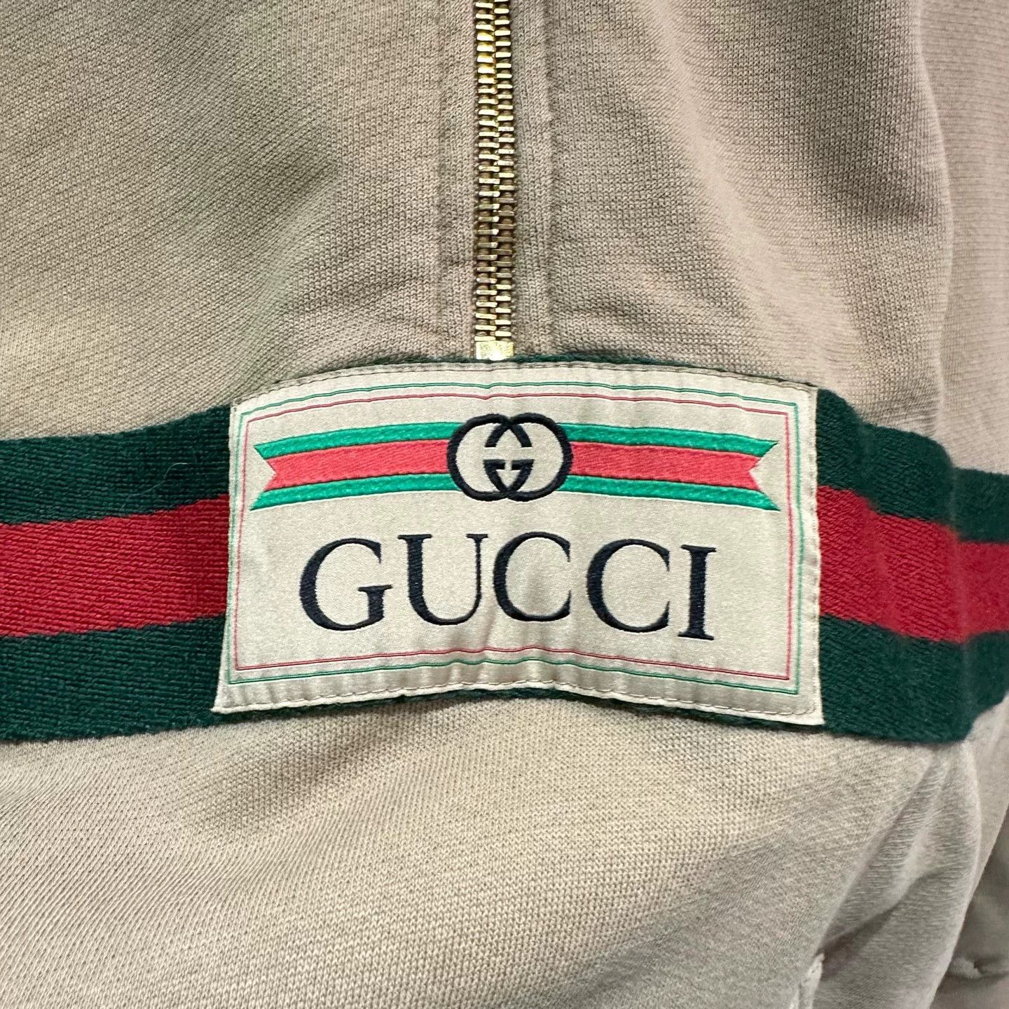 Gucci Gucci Beige Hoodie L Men Size US L / EU 52-54 / 3 - 4 Thumbnail