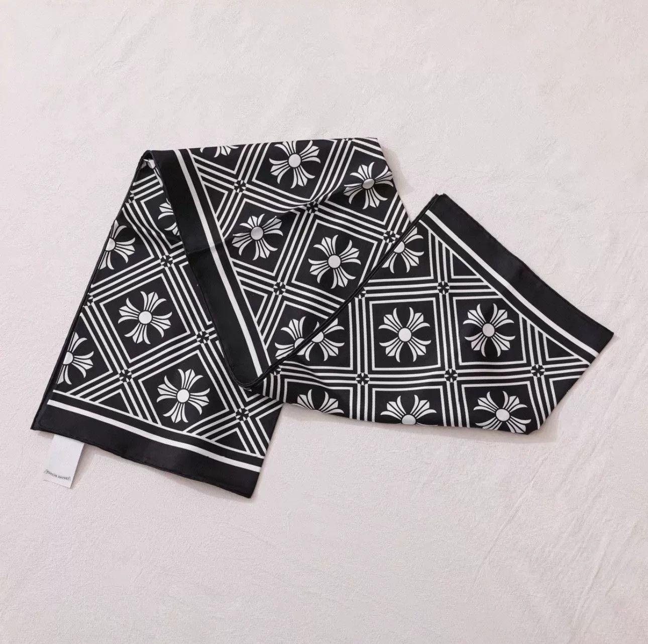 Chrome Hearts Chrome Hearts Black Scarf L Men Size ONE SIZE - 4 Thumbnail