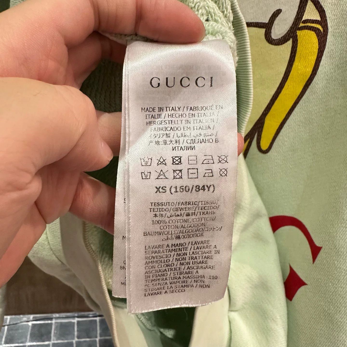 Gucci Gucci Green Hoodie XS Men Size US XS / EU 42 / 0 - 7 Thumbnail