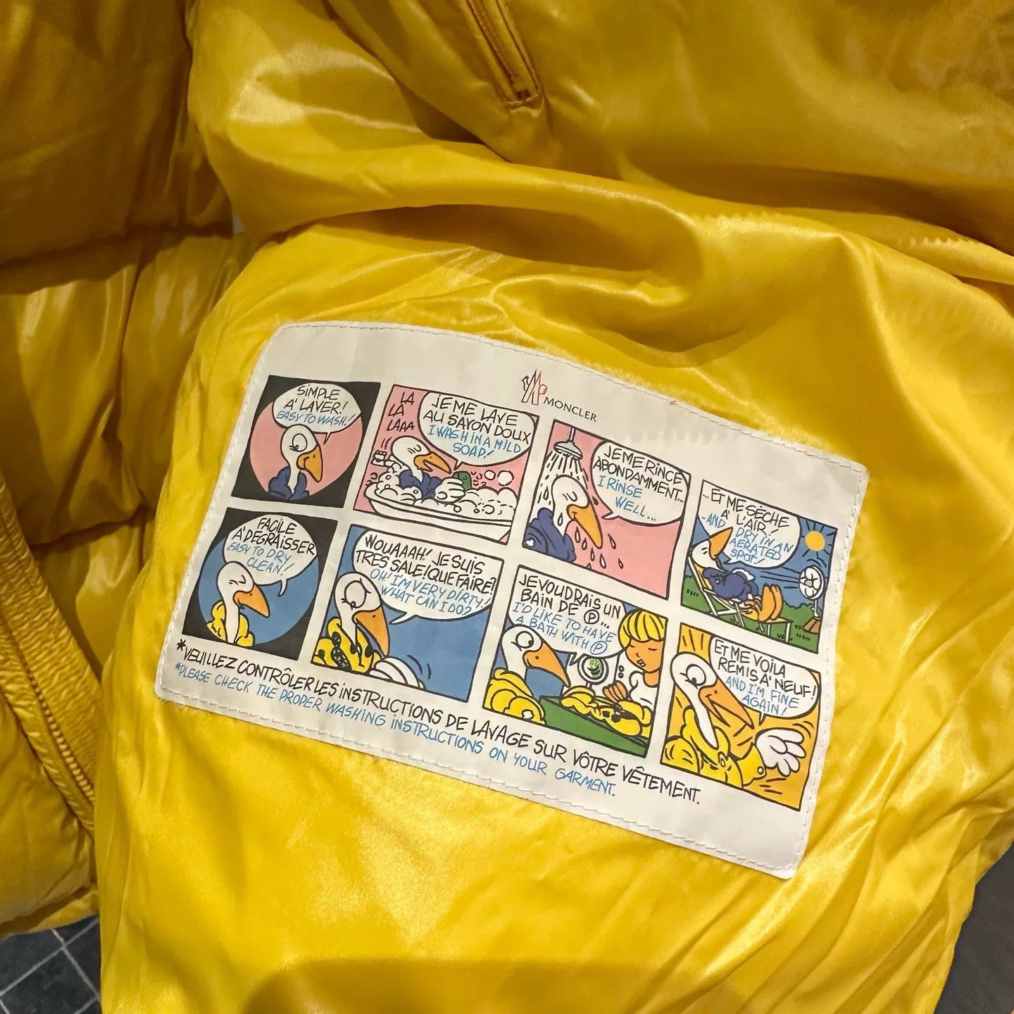 Moncler Moncler Down Yellow Heavy Coat L Men Size US L / EU 52-54 / 3 - 6 Thumbnail