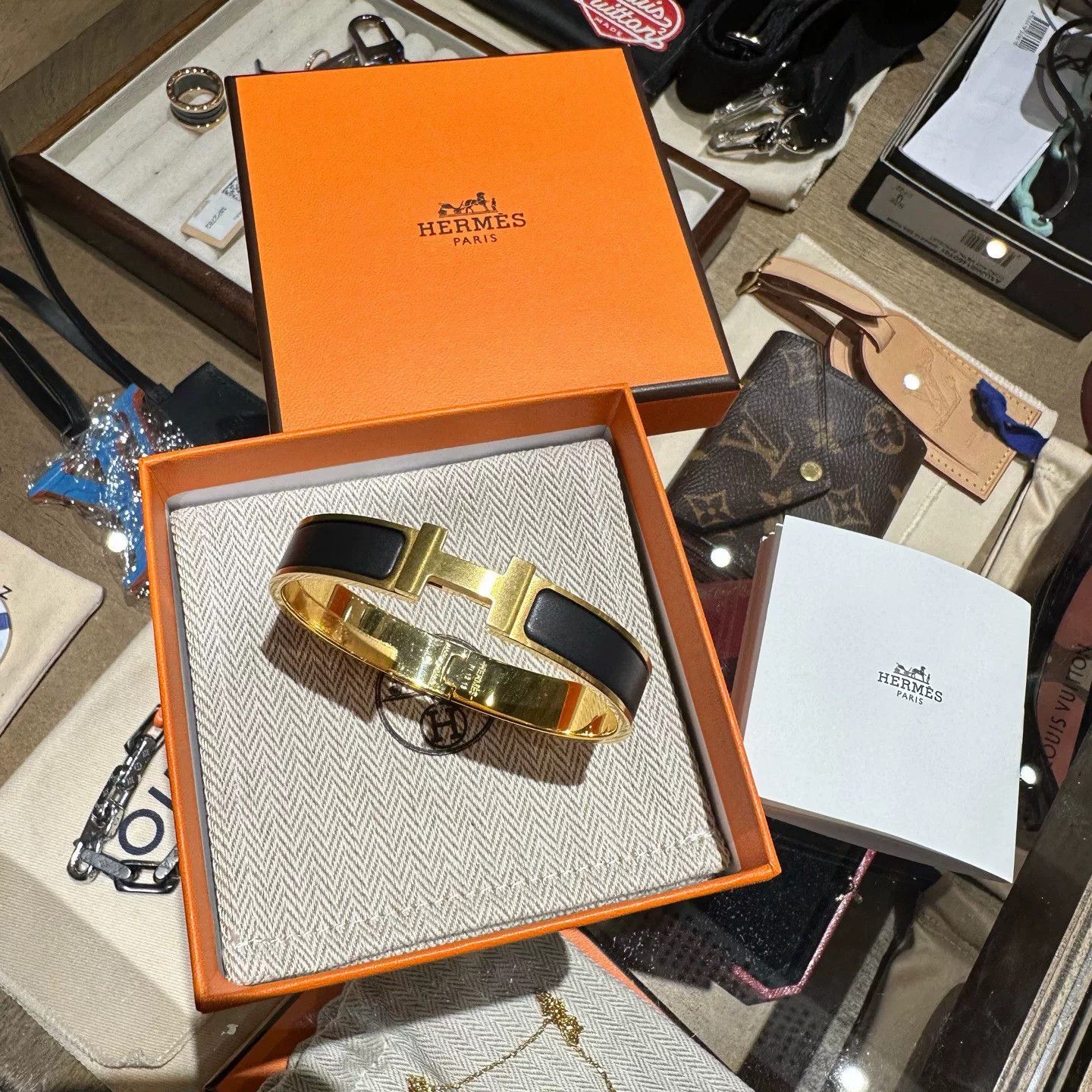 Hermes Hermes Black Jewelry S Men Size ONE SIZE - 3 Thumbnail