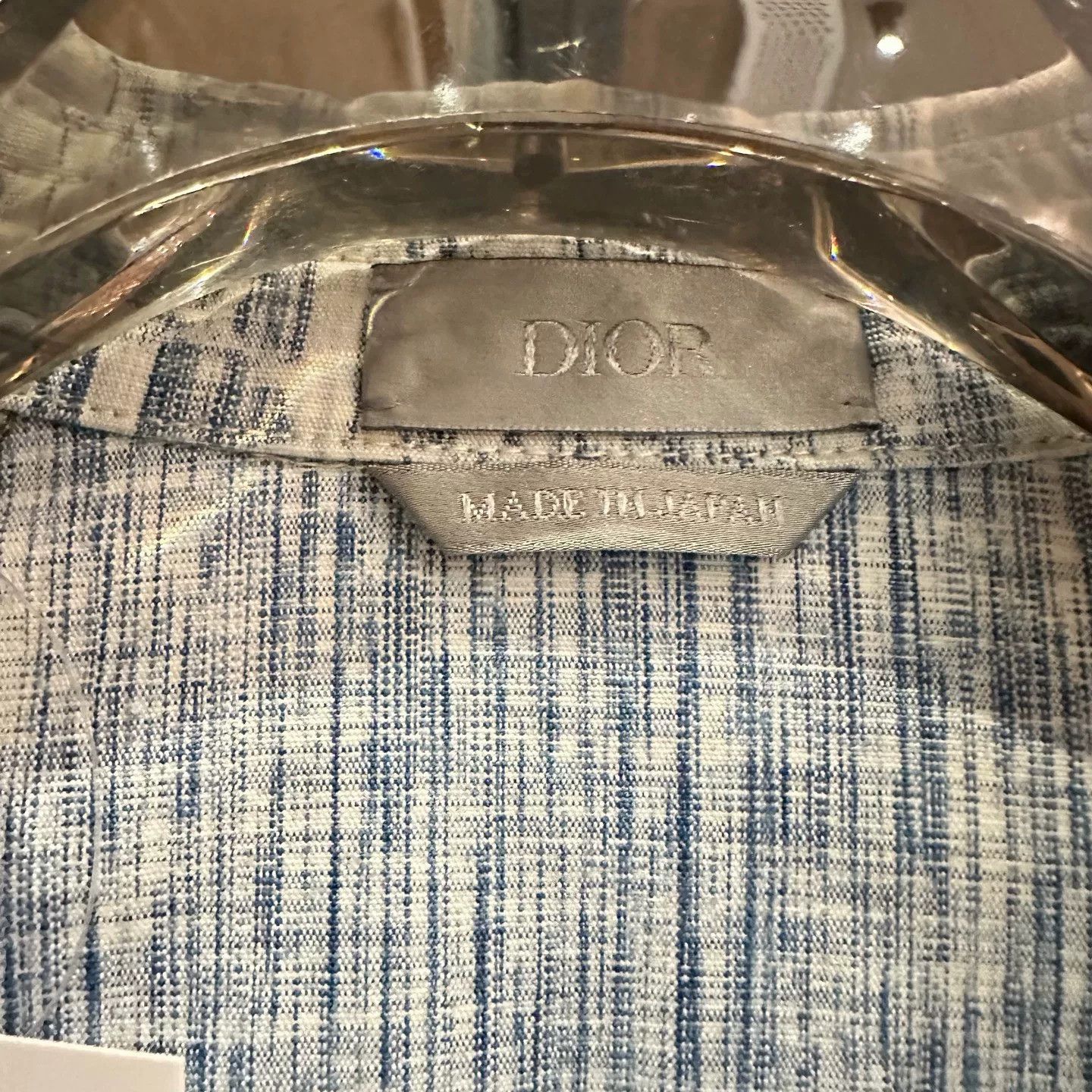 Dior Dior Retro Denim Blue Shirt 40 Men Size US M / EU 48-50 / 2 - 5 Thumbnail