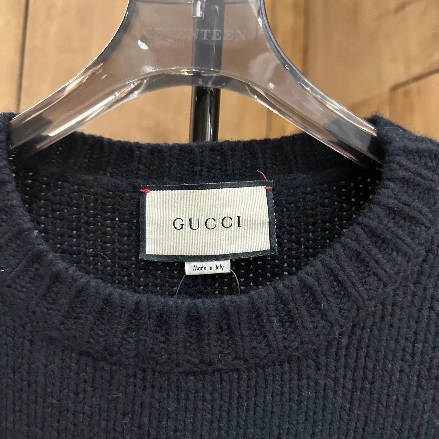 Gucci Gucci Knit Striped Red Sweater S Women Size S / US 4 / IT 40 - 3 Thumbnail