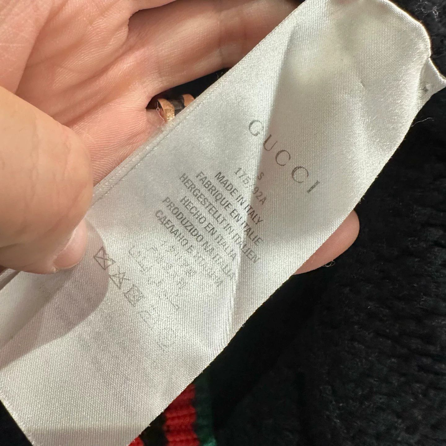 Gucci Gucci Knit Striped Red Sweater S Women Size S / US 4 / IT 40 - 5 Thumbnail