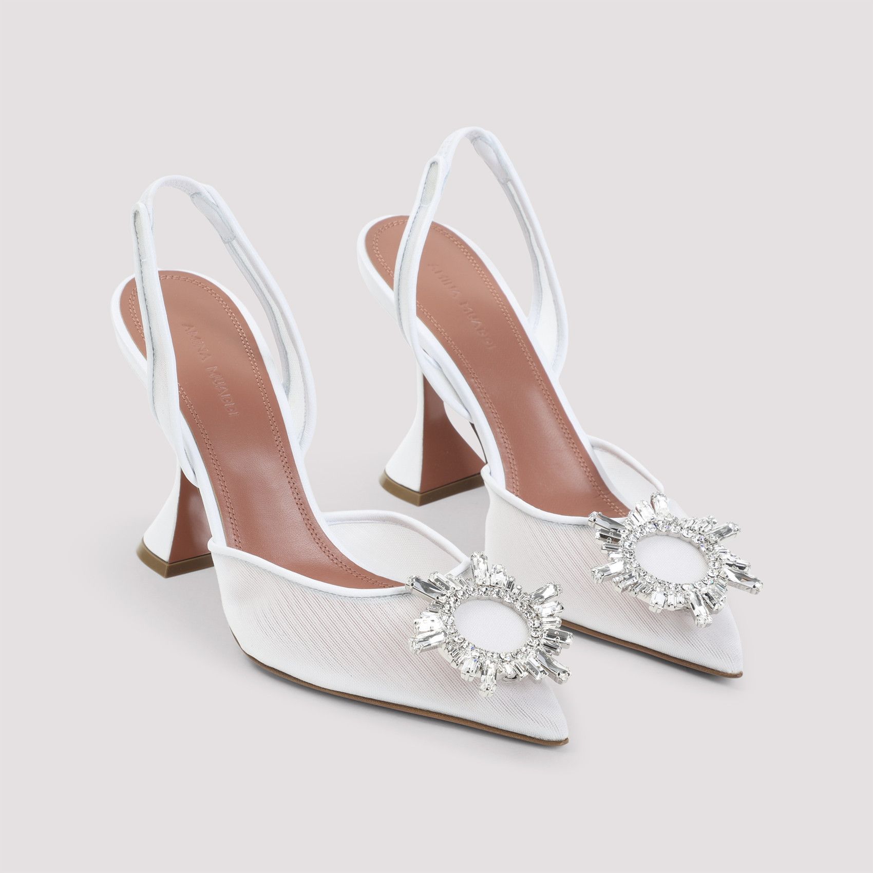 Amina Muaddi Amina Muaddi Begum 95 Sling Mules Size US 8 / IT 38 - 3 Thumbnail