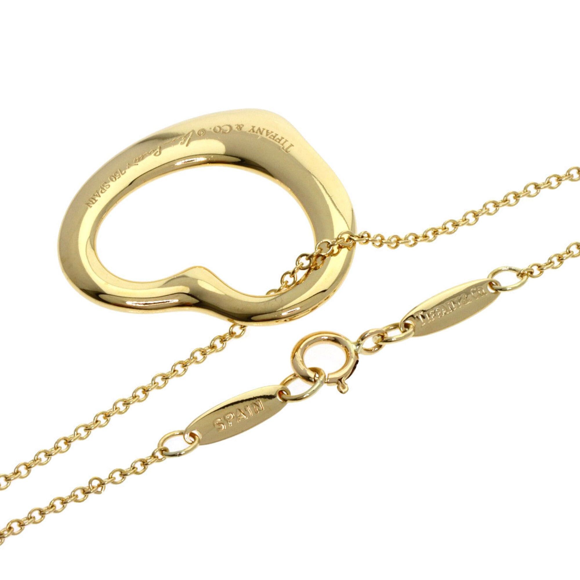 Tiffany & Co. Tiffany & Co. Open Heart Necklace, 18K Yellow Gold, Women's. Size ONE SIZE - 2 Thumbnail