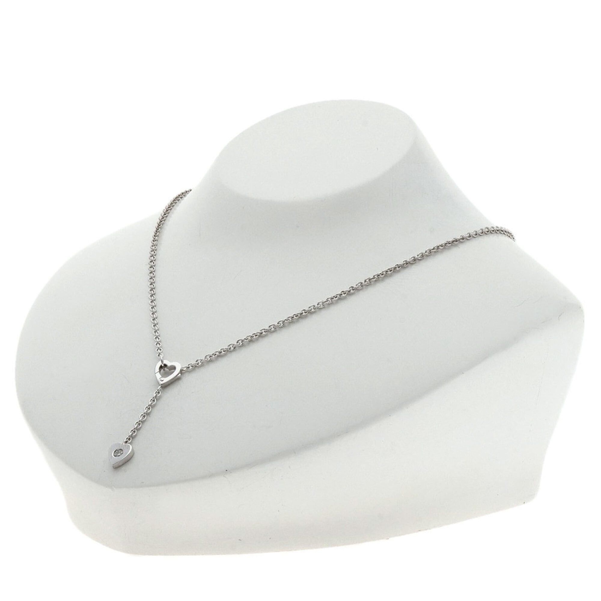 Cartier Cartier Mon Amour 1P Diamond Necklace 18K White Gold Women's CARTIER Size ONE SIZE - 5 Thumbnail