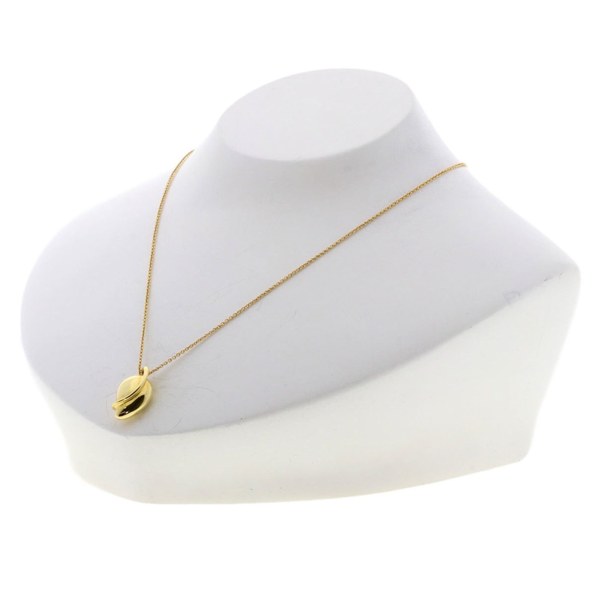 Tiffany & Co. Tiffany & Co. Leaf Necklace, 18K Yellow Gold, Women's. Size ONE SIZE - 4 Thumbnail