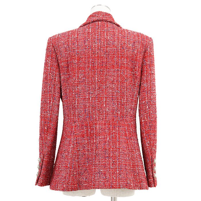 Chanel Chanel Chanel Tweed Tailored Jacket Textile Outerwear P60790 DUTY FREE for USA Size ONE SIZE - 7 Thumbnail