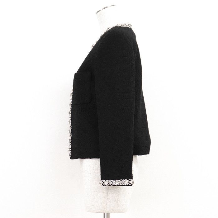 Celine Celine CELINE Wool Nylon Cardigan Jacket Textile Outerwear DUTY FREE for USA Size ONE SIZE - 4 Thumbnail