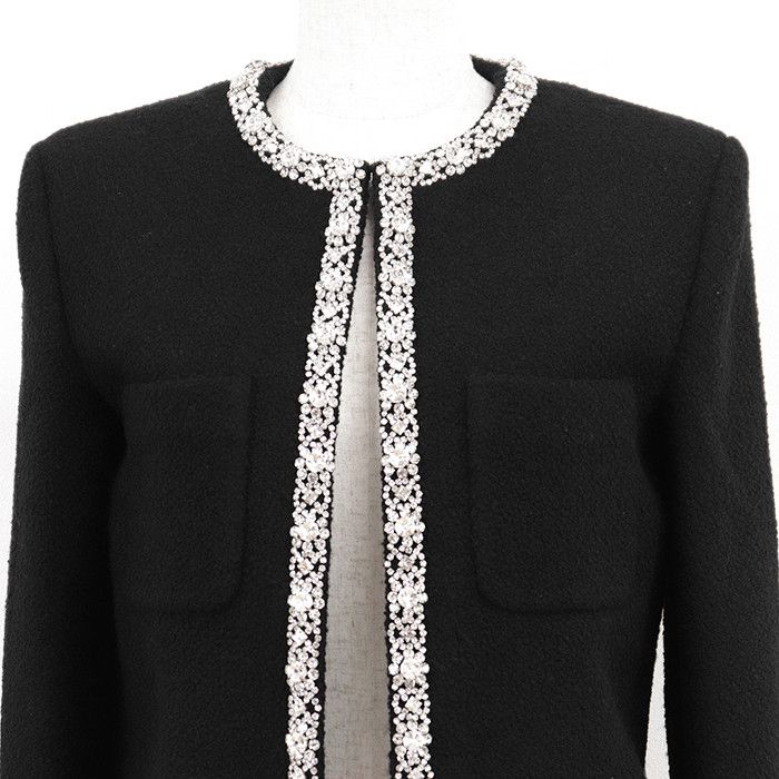 Celine Celine CELINE Wool Nylon Cardigan Jacket Textile Outerwear DUTY FREE for USA Size ONE SIZE - 2 Thumbnail