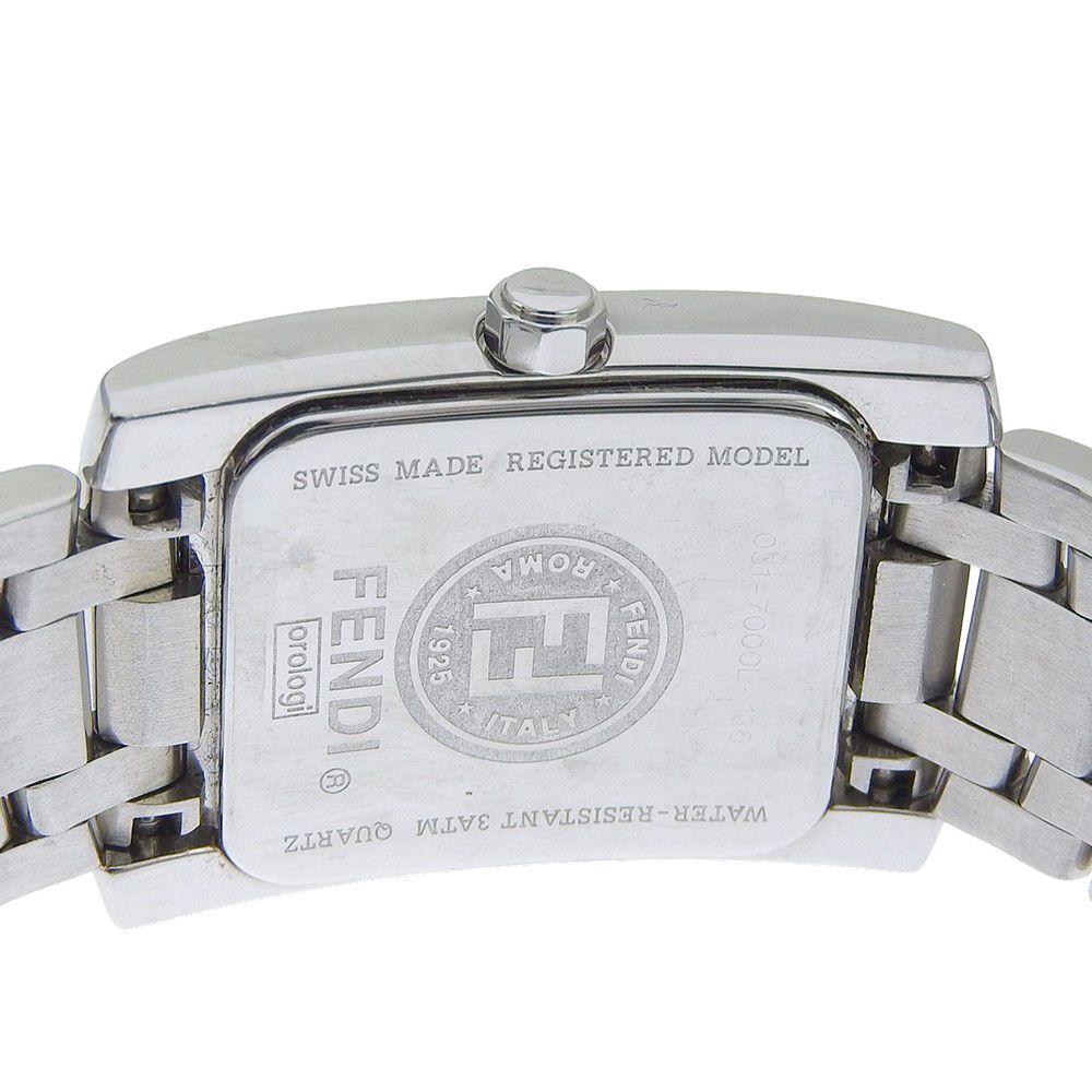 Fendi Fendi Fendi Orologi Stainless Steel Watch Metal Quartz 7000L DUTY FREE for USA Size ONE SIZE - 6 Thumbnail