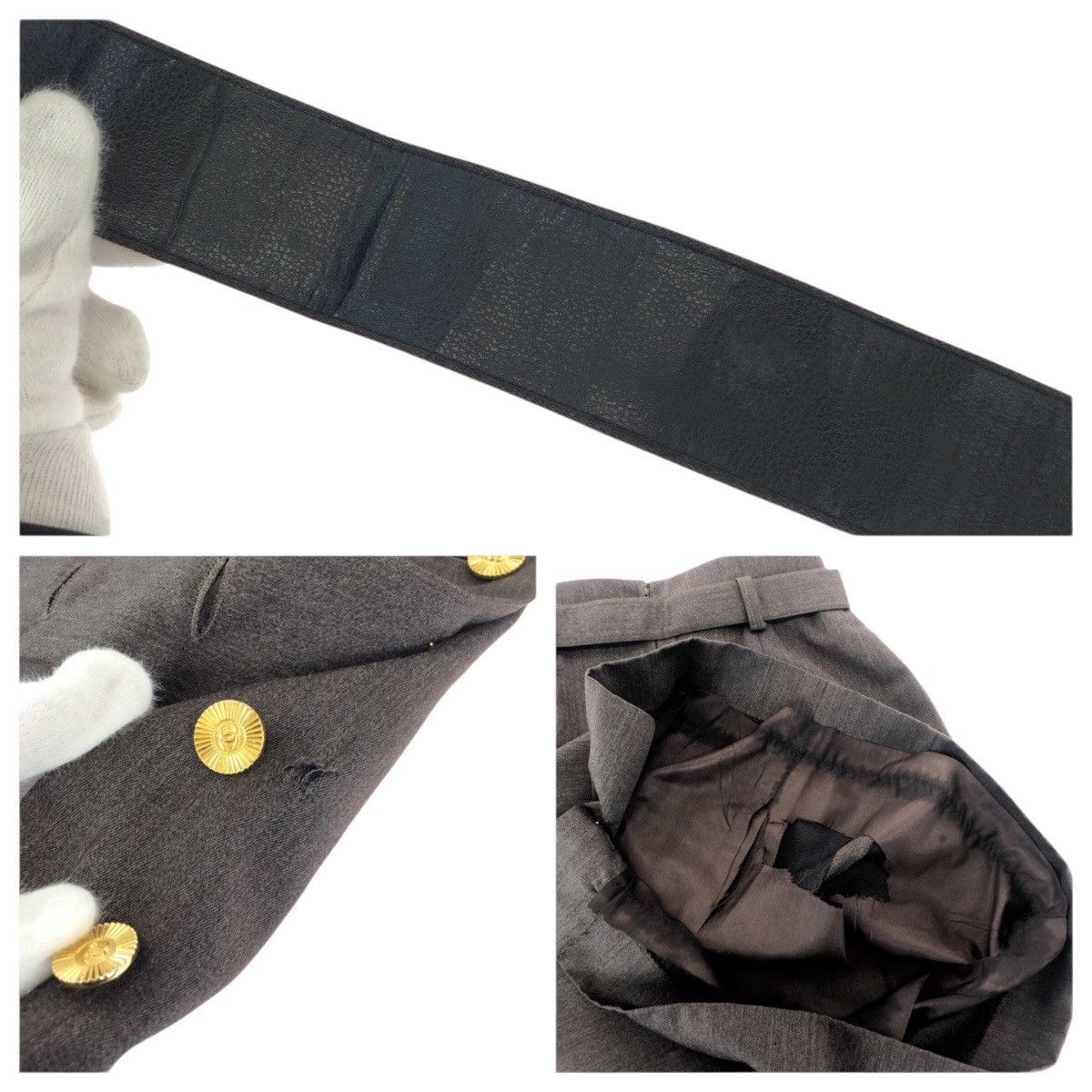 Chanel Chanel Chanel Wool Skirt Textile Skirts DUTY FREE for USA Size ONE SIZE - 8 Thumbnail