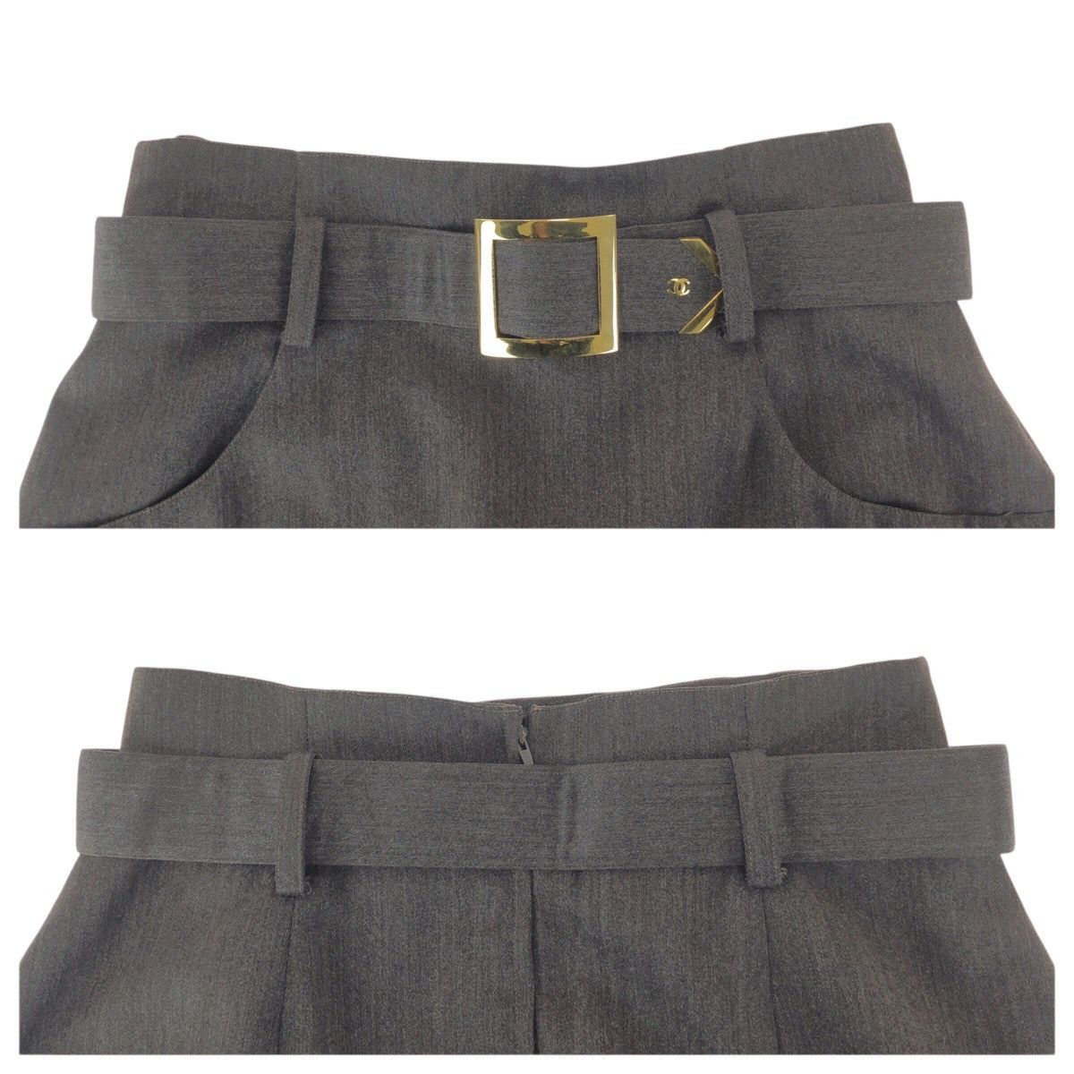 Chanel Chanel Chanel Wool Skirt Textile Skirts DUTY FREE for USA Size ONE SIZE - 5 Thumbnail