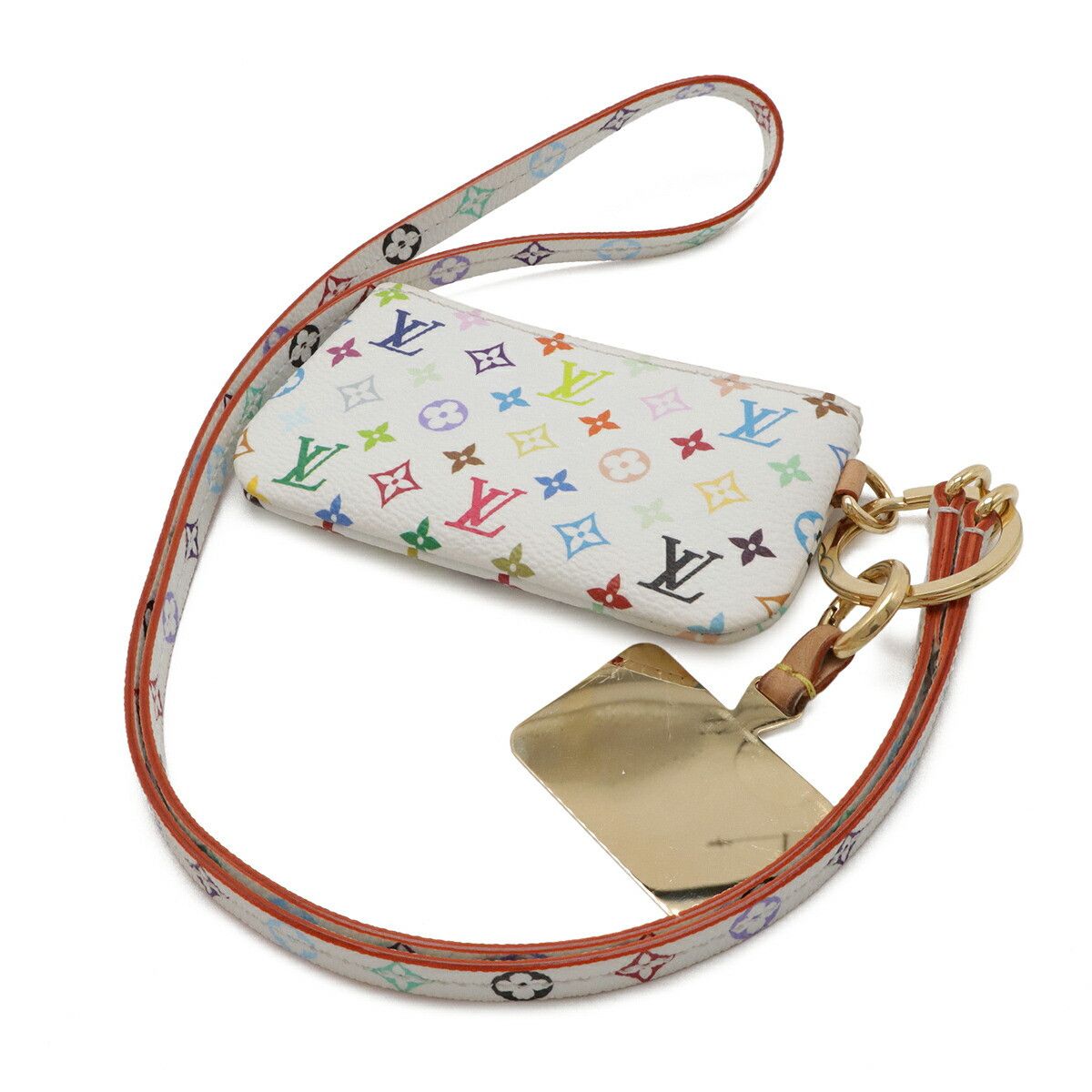 Louis Vuitton Louis Vuitton Louis Vuitton Monogram Multicolore phone holder Textile Phonecase M14099 DUTY FREE for USA Size ONE SIZE - 2 Thumbnail