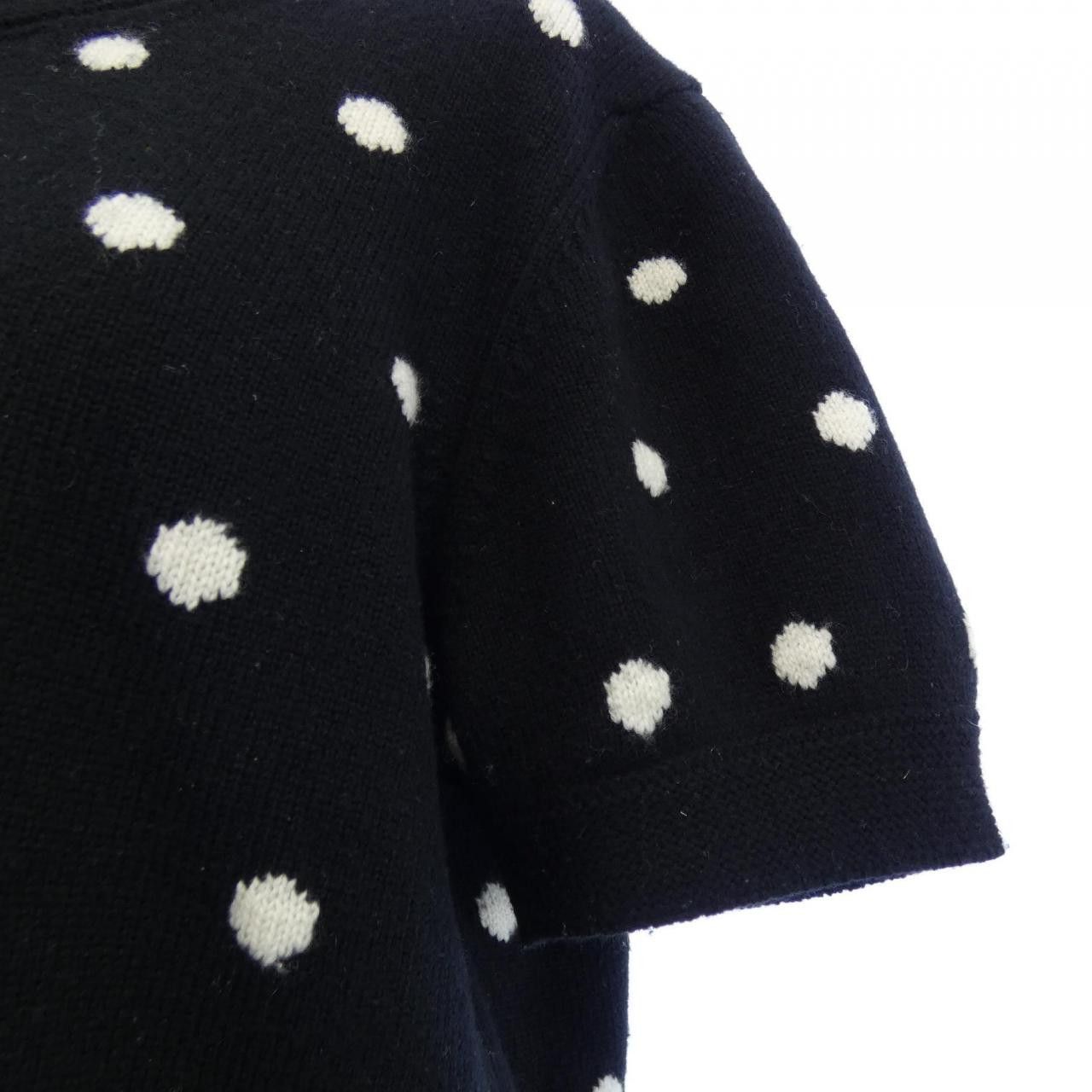 Chanel Chanel Chanel Cashmere Knit Textile Tops P34307K0093608A DUTY FREE for USA Size ONE SIZE - 6 Thumbnail