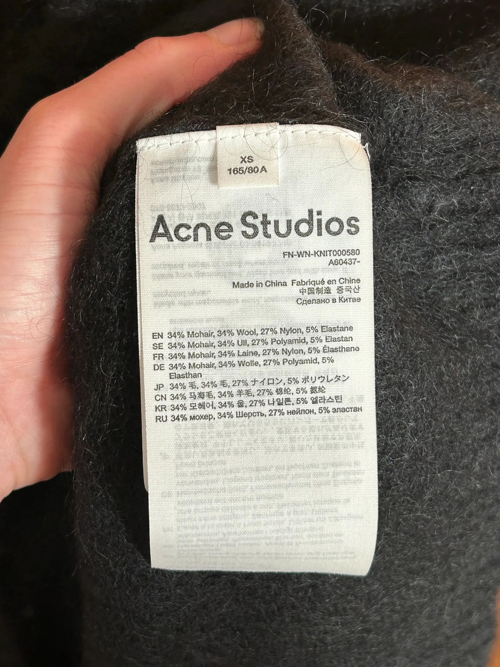 Acne Studios Acne Studios Cardigan Size XS / US 0-2 / IT 36-38 - 4 Thumbnail