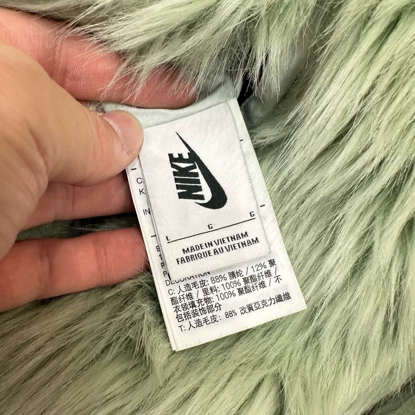 Nike Nike Collab Embroidered Green Hoodie L Men Size US L / EU 52-54 / 3 - 4 Thumbnail