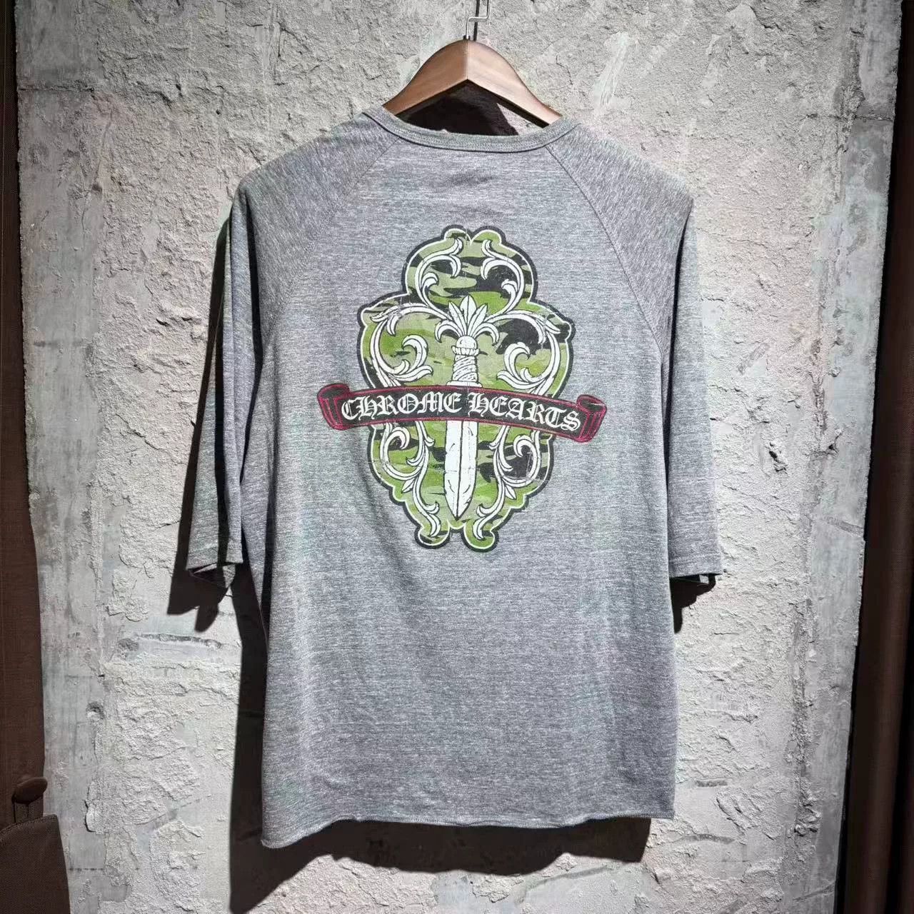 Chrome Hearts Chrome Hearts Gray T-Shirt XL Men Size US XL / EU 56 / 4 - 2 Thumbnail