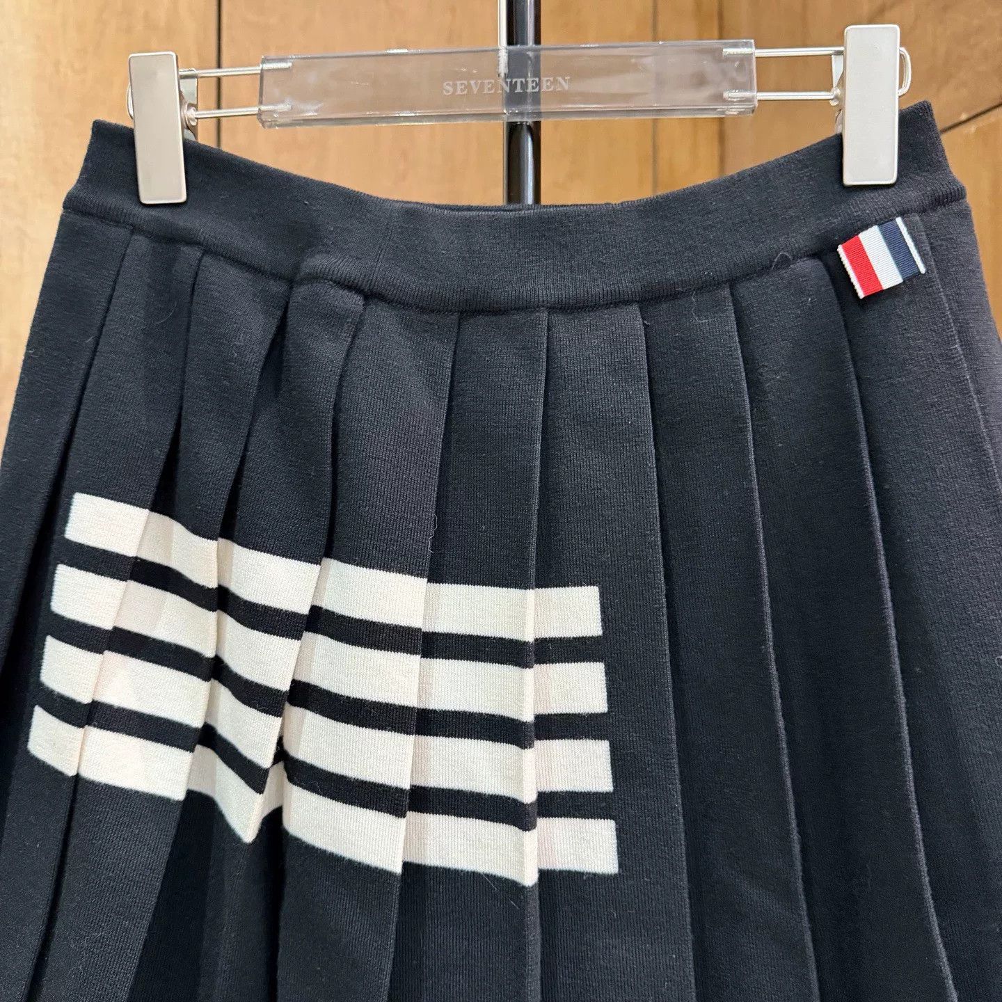Thom Browne Thom Browne Wool Striped Brown Skirt 42 Women Size 42" / US 20 - 3 Thumbnail
