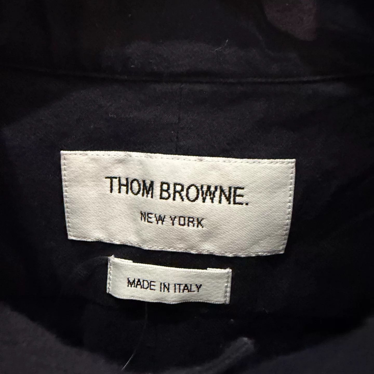 Thom Browne Thom Browne Striped Brown Shirt L Men Size US L / EU 52-54 / 3 - 5 Thumbnail