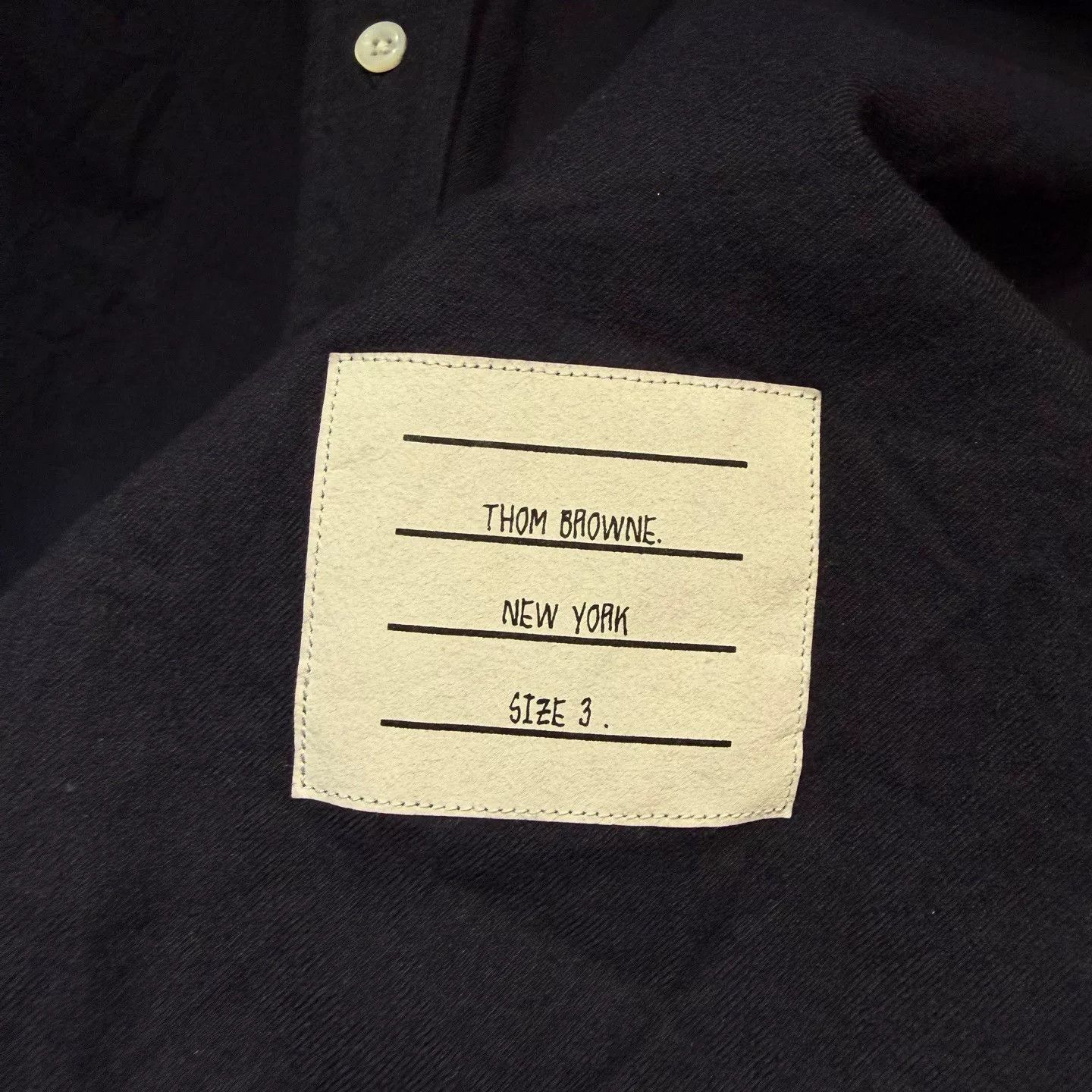 Thom Browne Thom Browne Striped Brown Shirt L Men Size US L / EU 52-54 / 3 - 3 Thumbnail