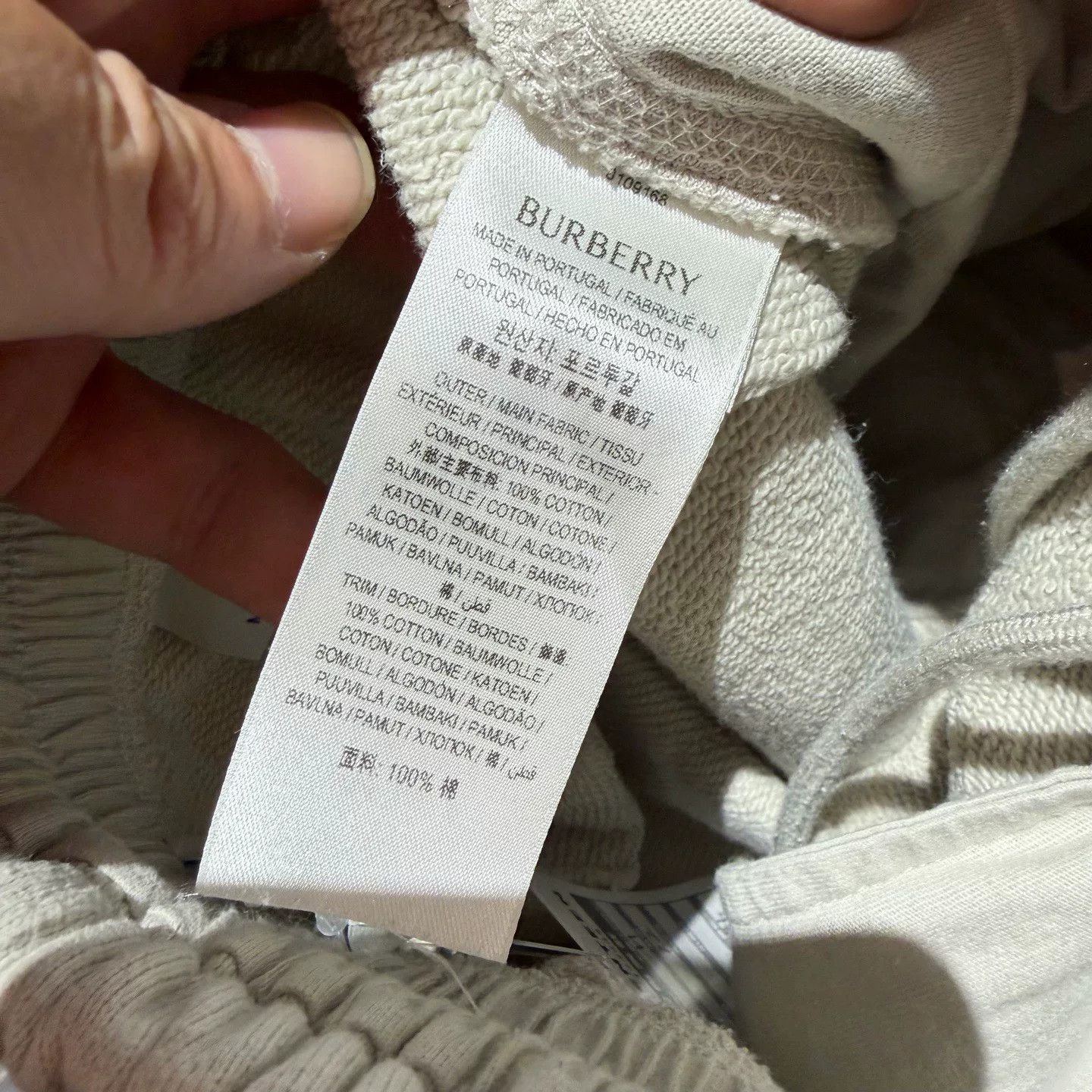 Burberry Burberry Retro Embroidered White Casual Pants M Men Size US 32 / EU 48 - 6 Thumbnail