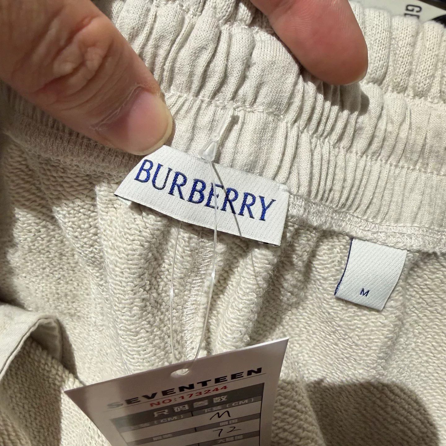Burberry Burberry Retro Embroidered White Casual Pants M Men Size US 32 / EU 48 - 4 Thumbnail